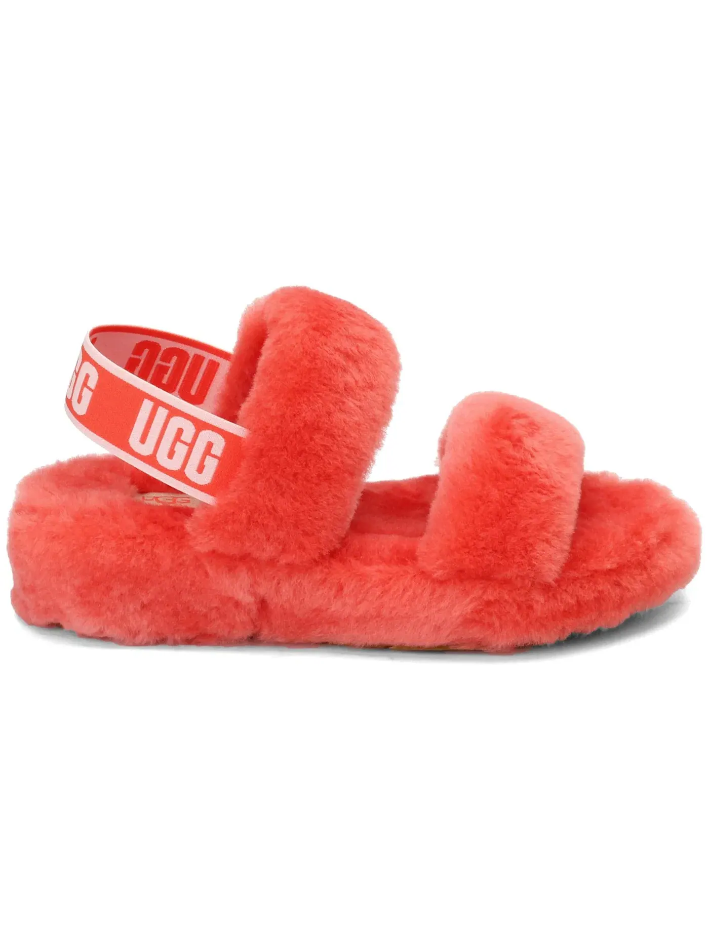 Шлепанцы женские UGG Oh Yeah Slide — изображение 1 из 3, коралловый