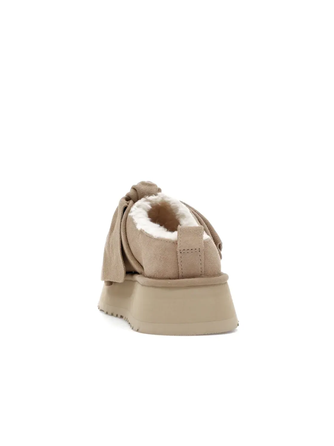 Сабо женские UGG Platform Slip On Bow — изображение 4 из 4, песочный