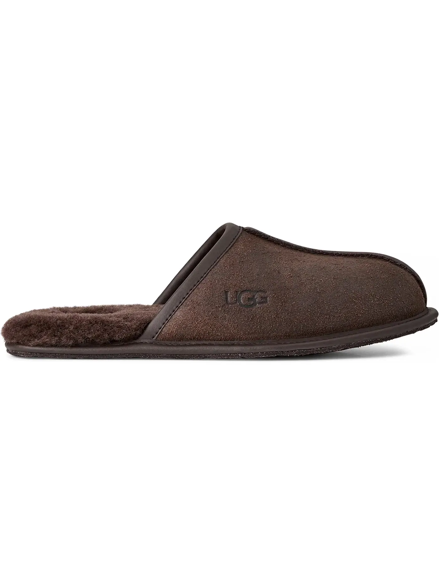 Тапочки мужские UGG Scuff Distressed — изображение 1 из 1, коричневый