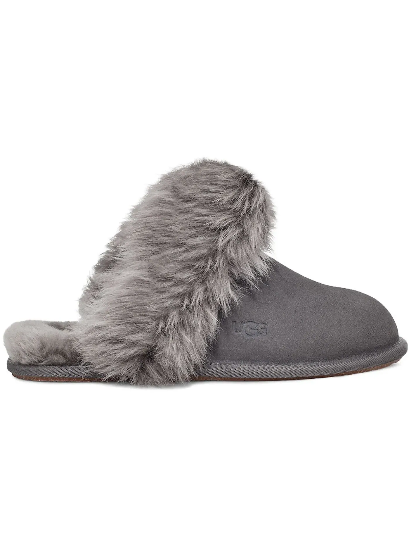 Тапочки женские UGG Scuff Sis — изображение 1 из 3, серый