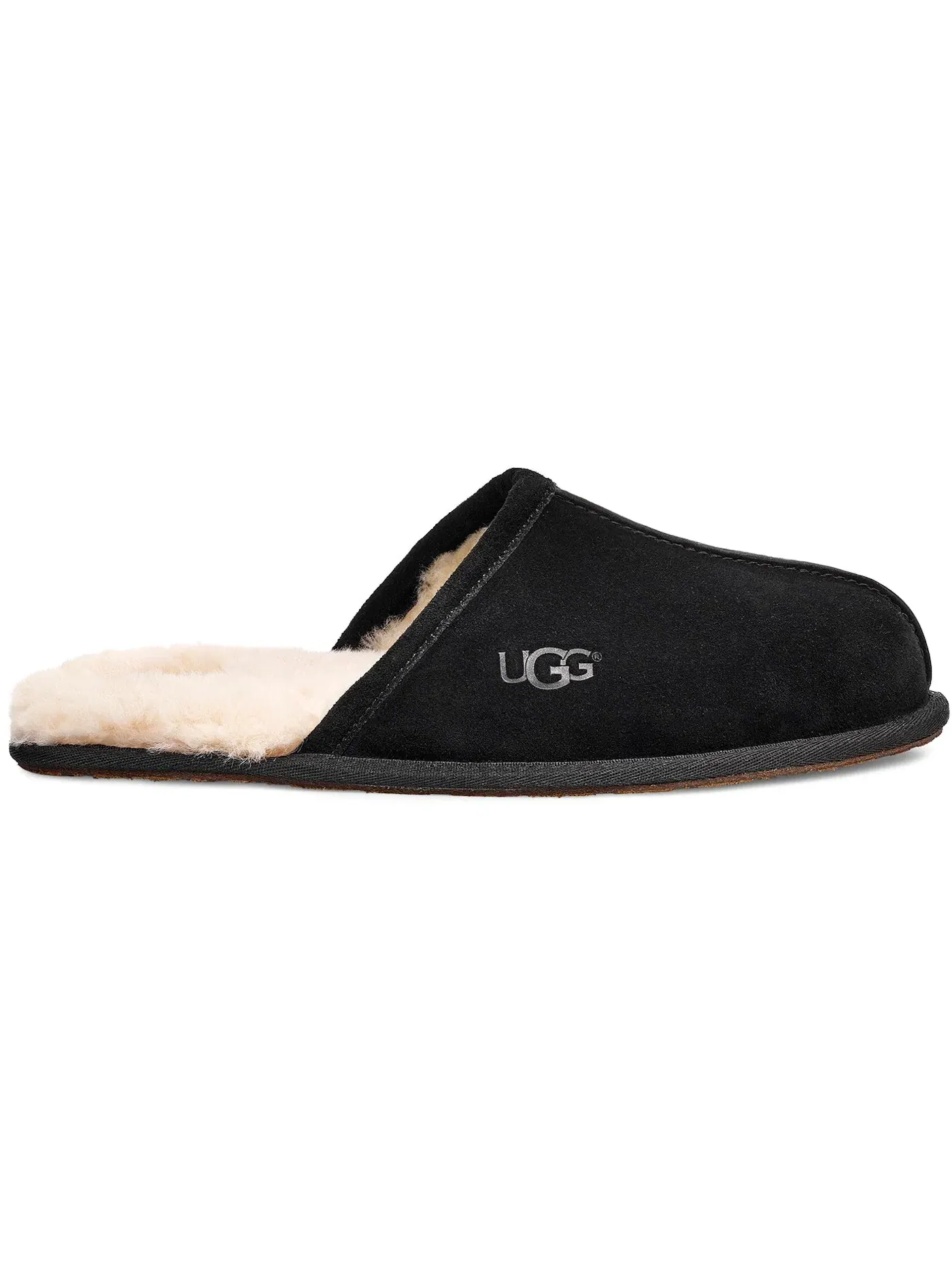 Тапочки мужские UGG Scuff — изображение 1 из 3, черный
