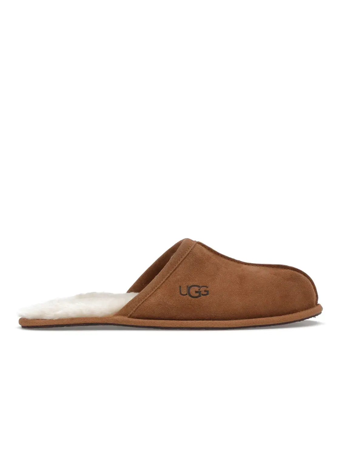 Тапочки мужские UGG Scuff — изображение 1 из 4, каштановый