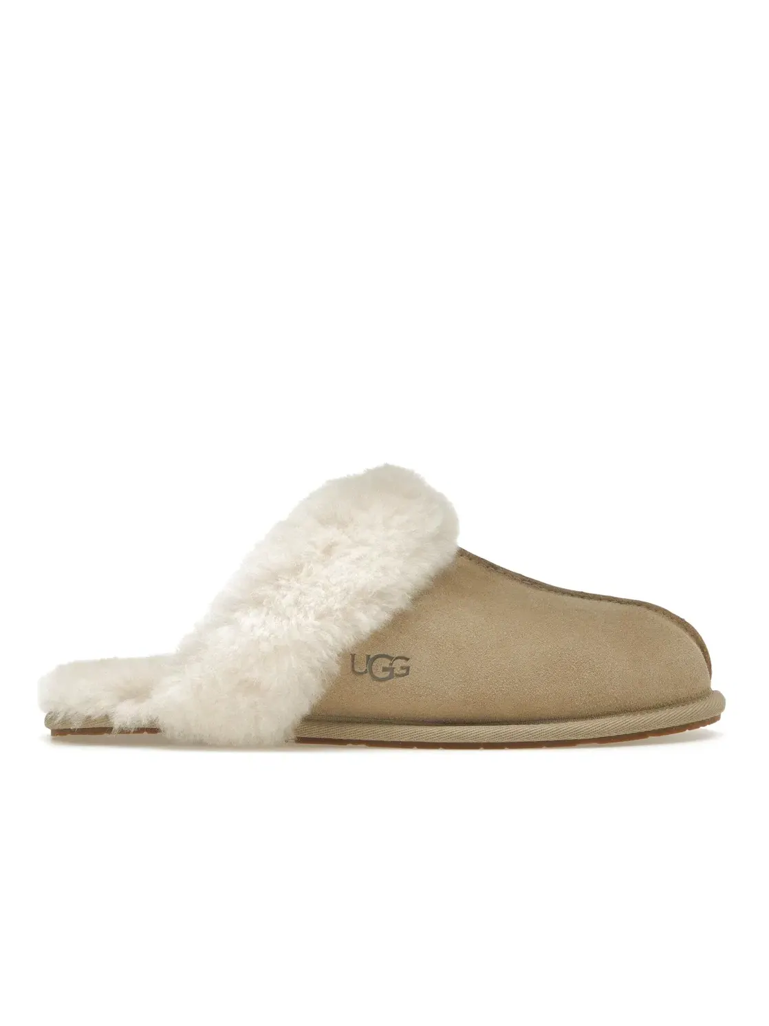 Тапочки женские UGG Scuffette II — изображение 1 из 4, горчичный/бежевый