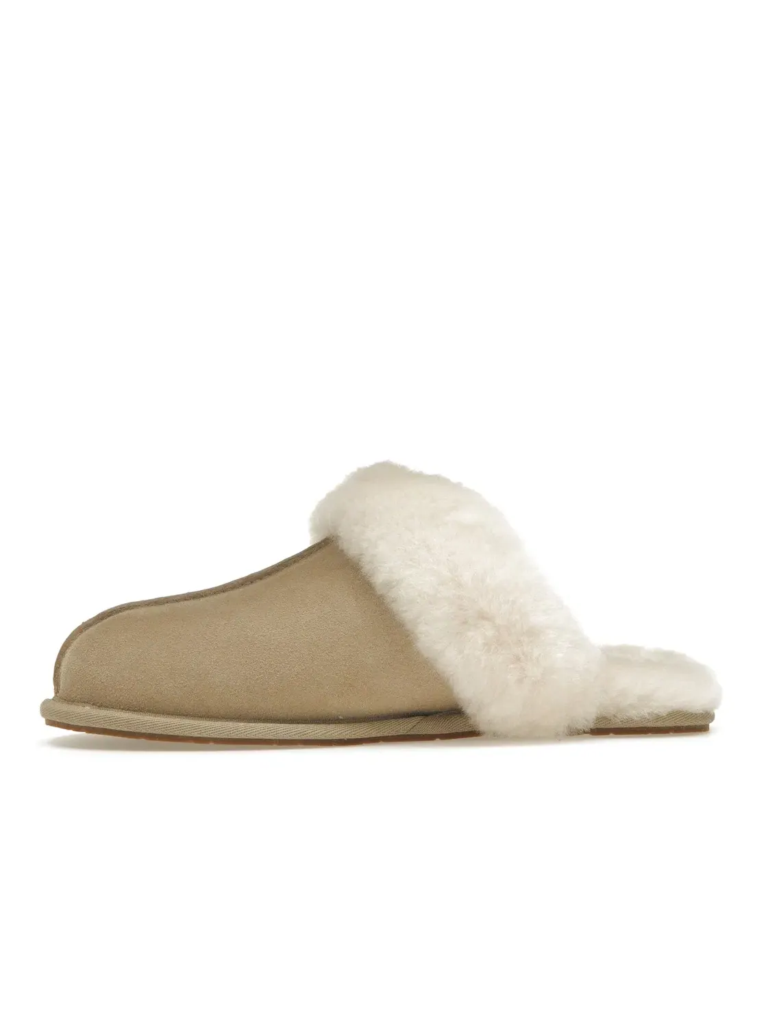 Тапочки женские UGG Scuffette II — изображение 3 из 4, горчичный/бежевый