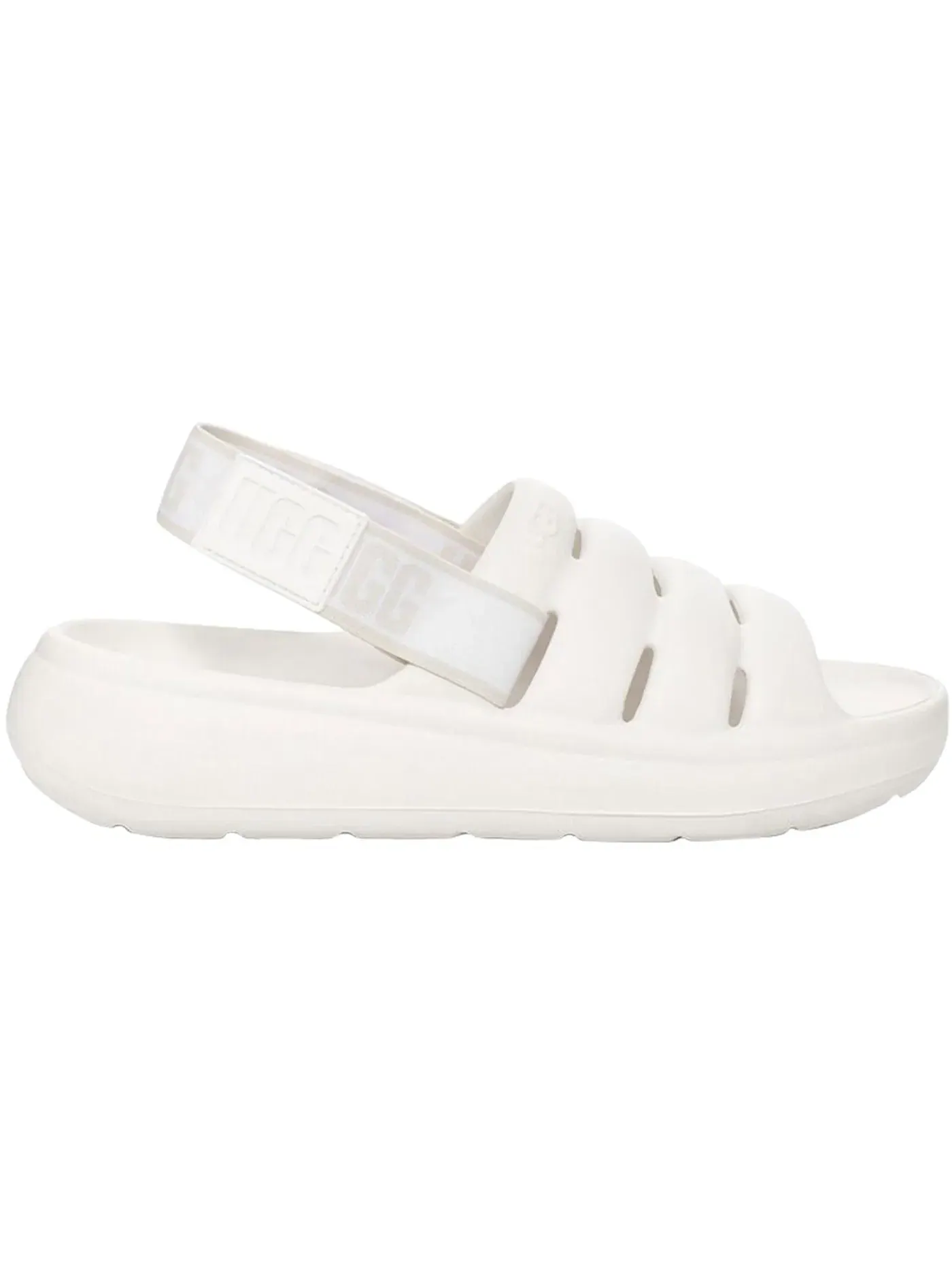 Шлепанцы женские UGG Sport Yeah Slide — изображение 1 из 1, белый