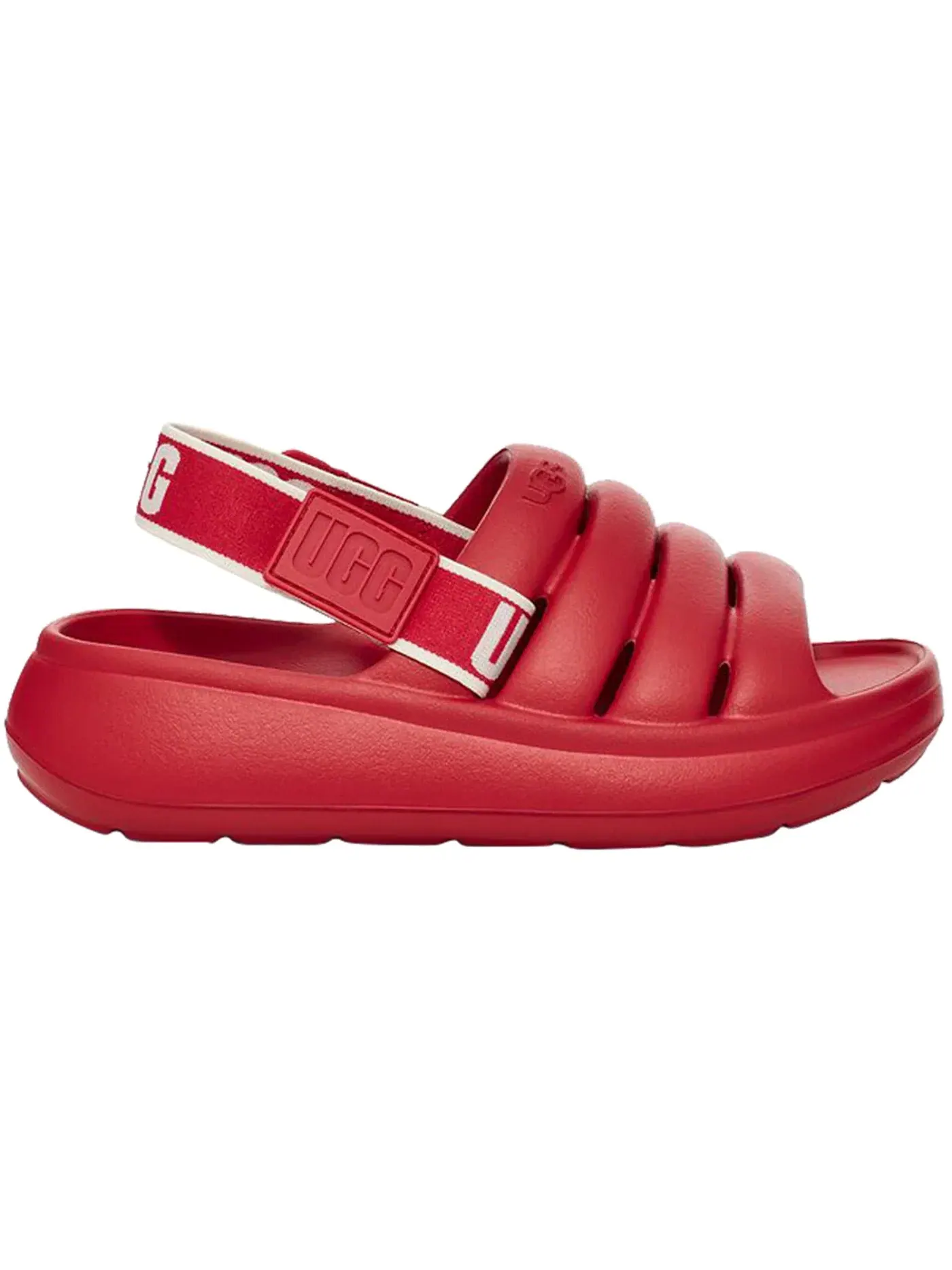Шлепанцы детские UGG Sport Yeah Slide — изображение 1 из 1, красный
