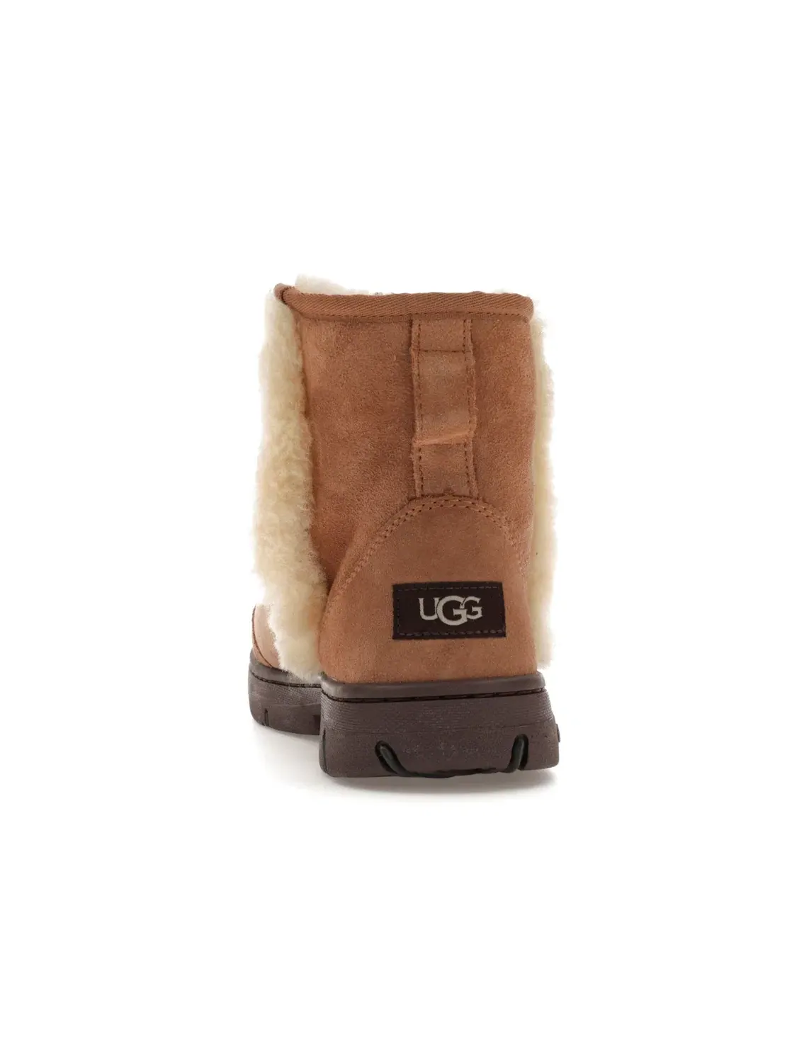 Сапоги женские UGG Sunburst Mini — изображение 4 из 4, каштановый