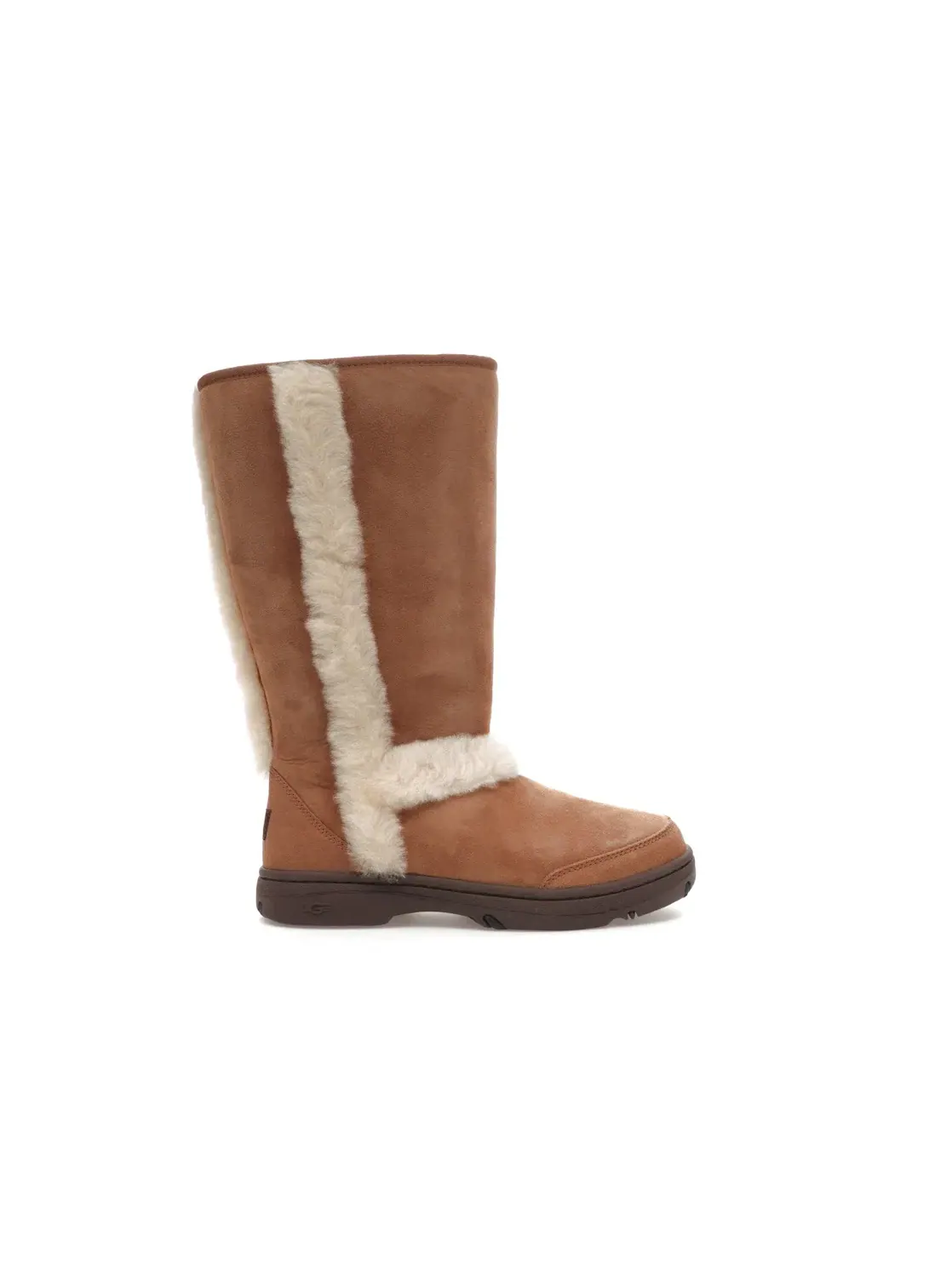 Сапоги женские UGG Sunburst Tall — изображение 1 из 4, каштановый