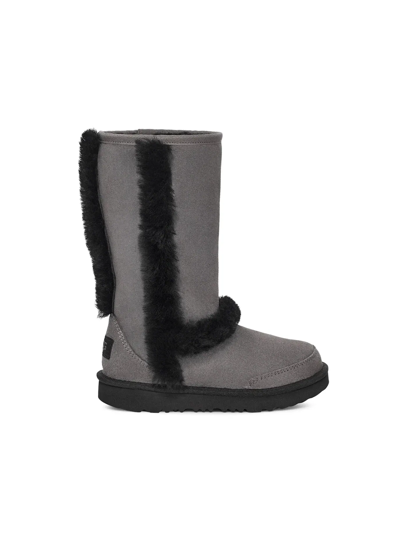 Сапоги детские UGG Sunburst Tall — изображение 1 из 1, серый/черный
