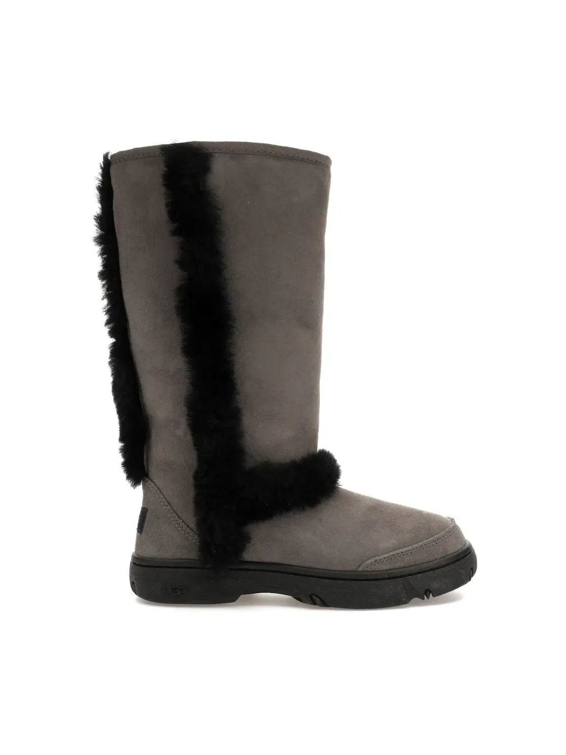 Сапоги женские UGG Sunburst Tall — изображение 1 из 4, серый/черный