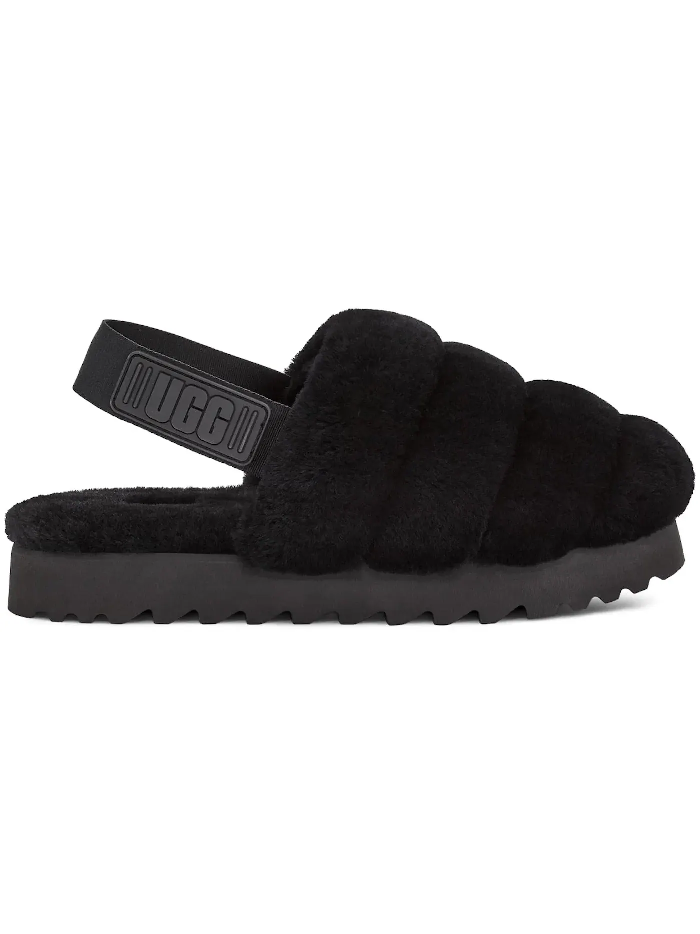 Тапочки женские UGG Super Fluff — изображение 1 из 1, черный