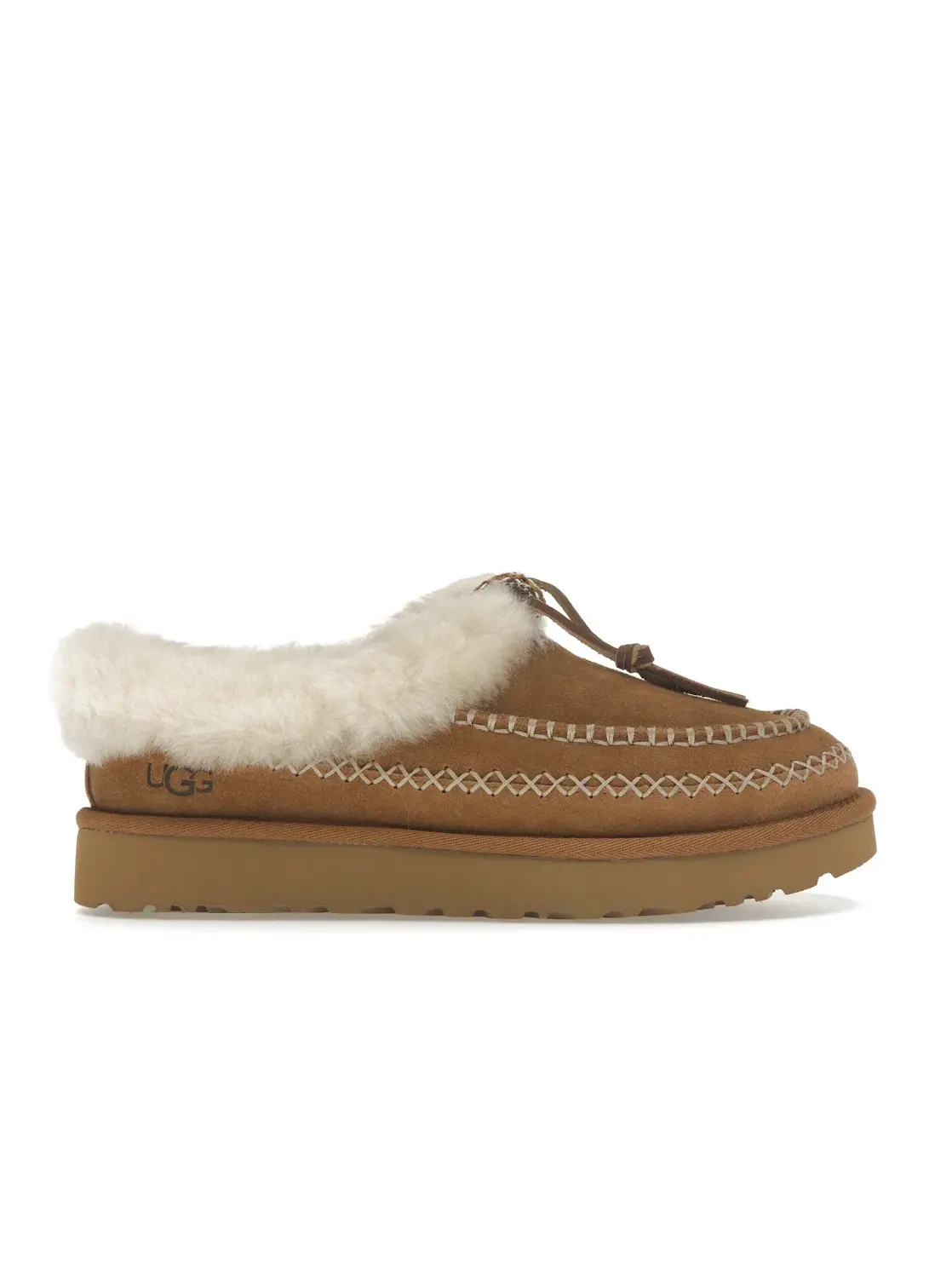 Тапочки женские UGG Tasman Alpine — изображение 1 из 4, каштановый