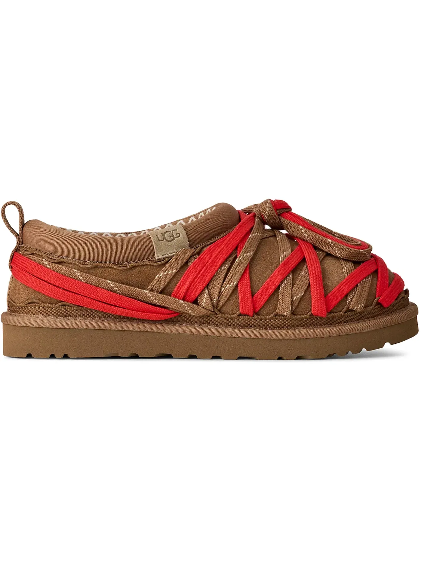 Тапочки мужские UGG Tasman Lace — изображение 1 из 1, каштановый