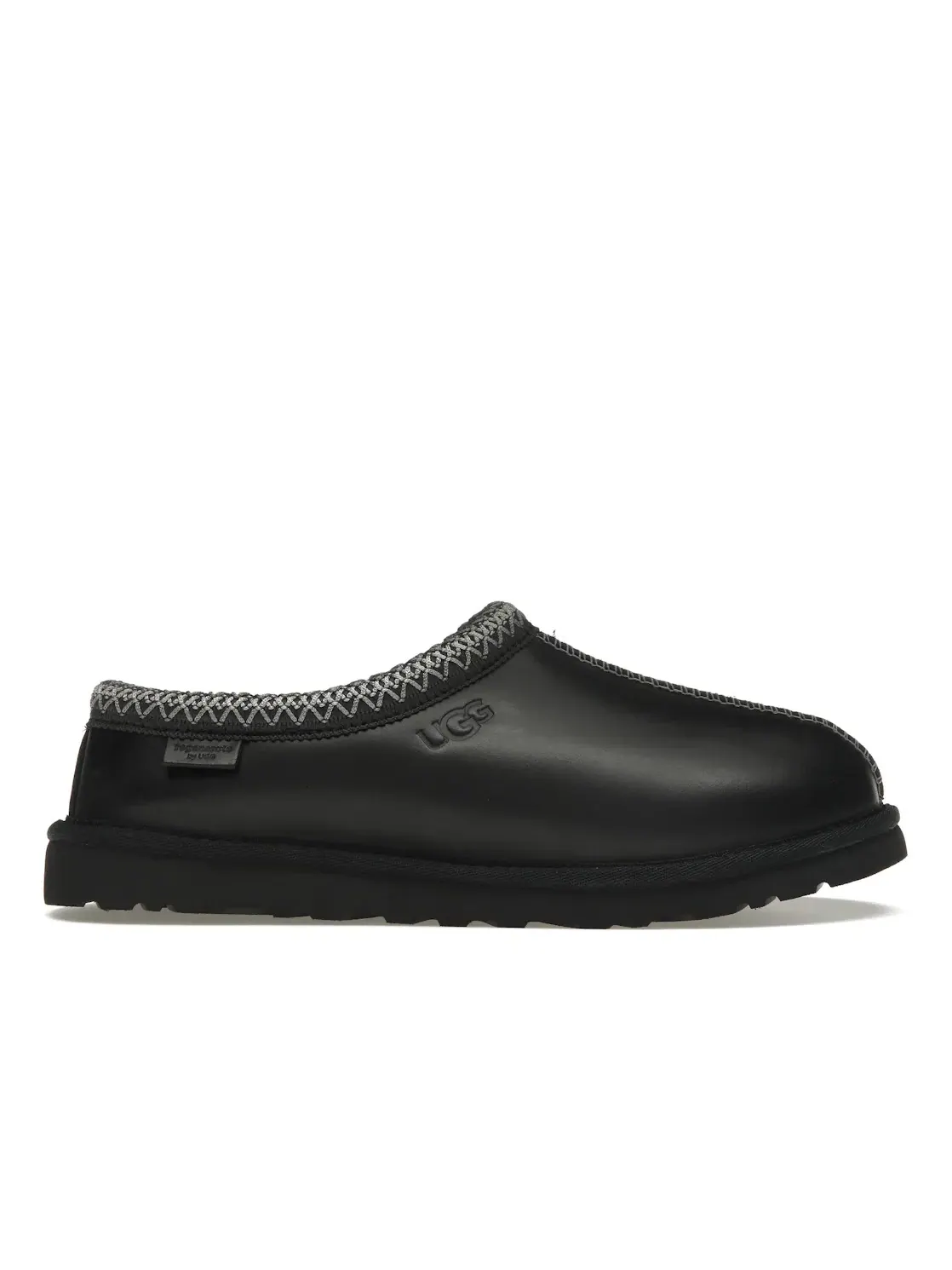 Тапочки мужские UGG Tasman Lthr Regen — изображение 1 из 4, черный
