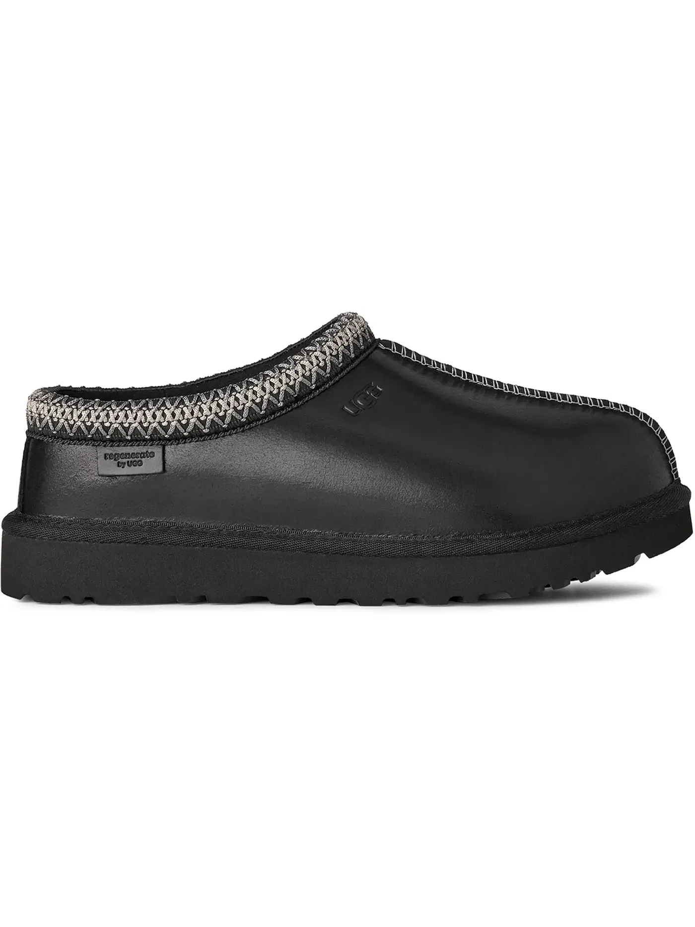 Тапочки женские UGG Tasman Lthr Regen — изображение 1 из 1, черный