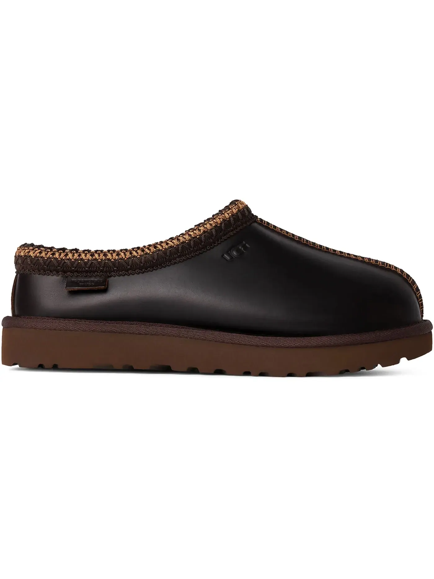 Тапочки женские UGG Tasman Lthr Regen — изображение 1 из 1, серо-коричневый