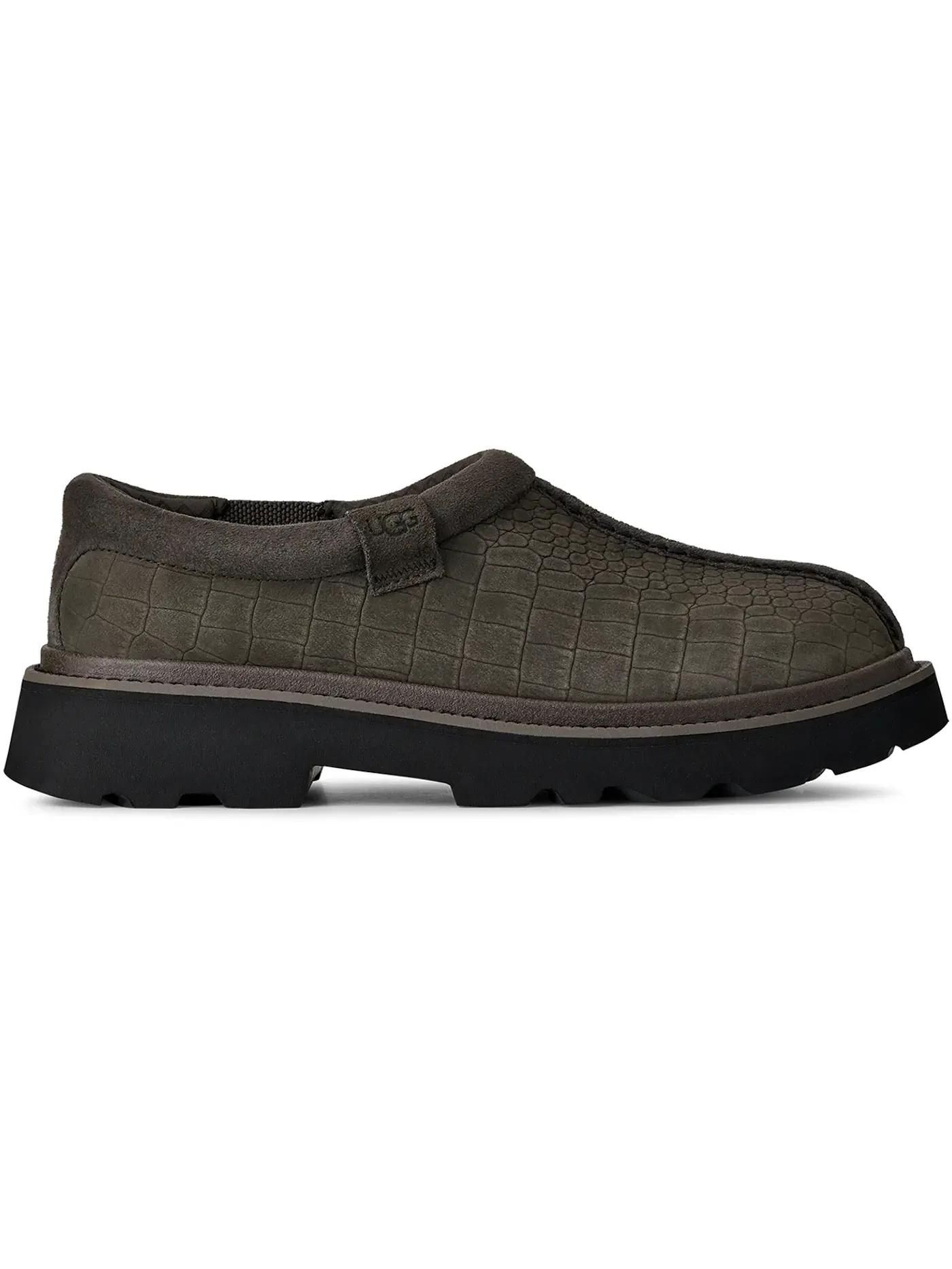 Тапочки мужские UGG Tasman Lug Embossed — изображение 1 из 1, дымчато-серый