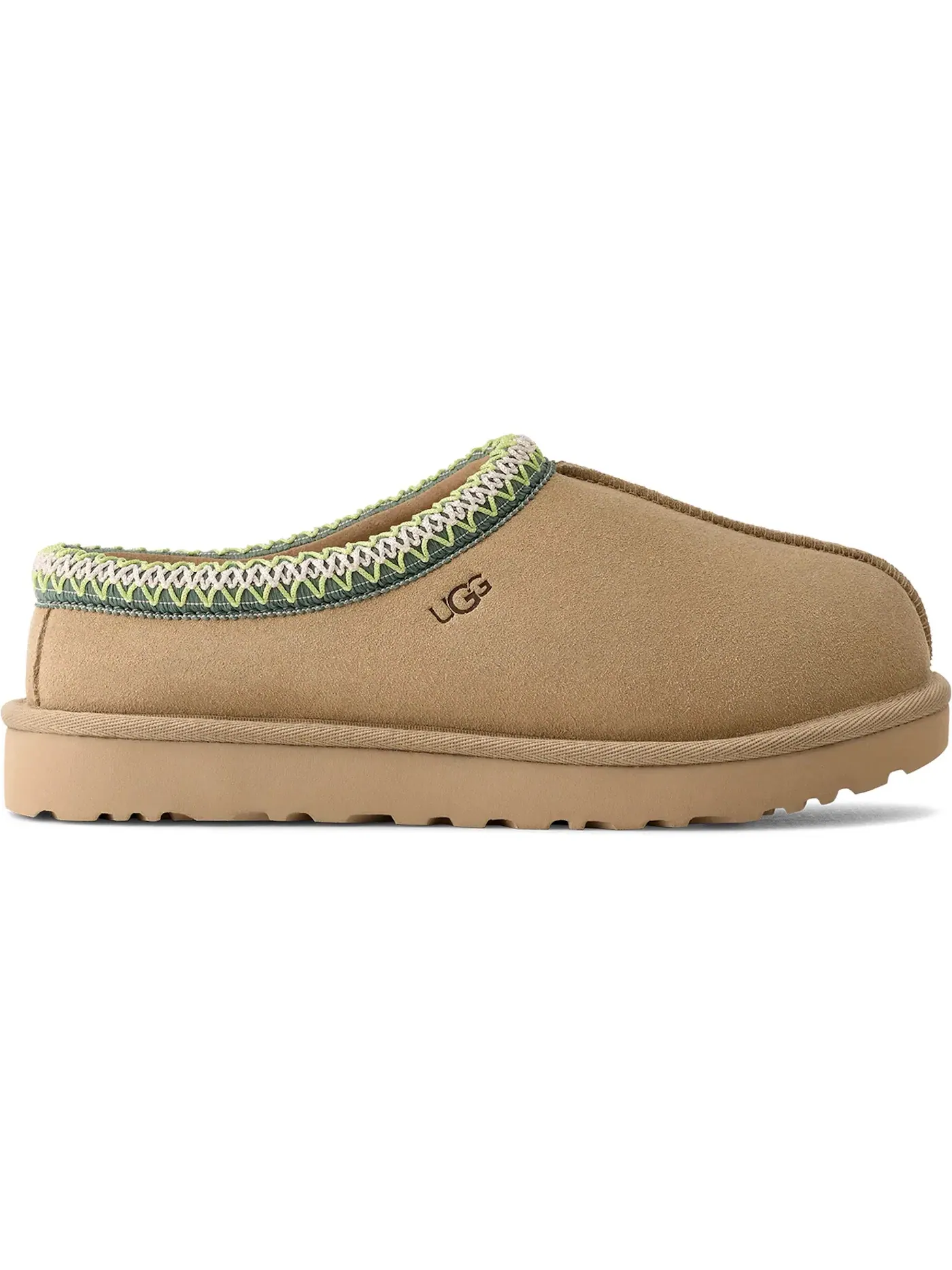 Тапочки женские UGG Tasman — изображение 1 из 1, горчичный/зеленый