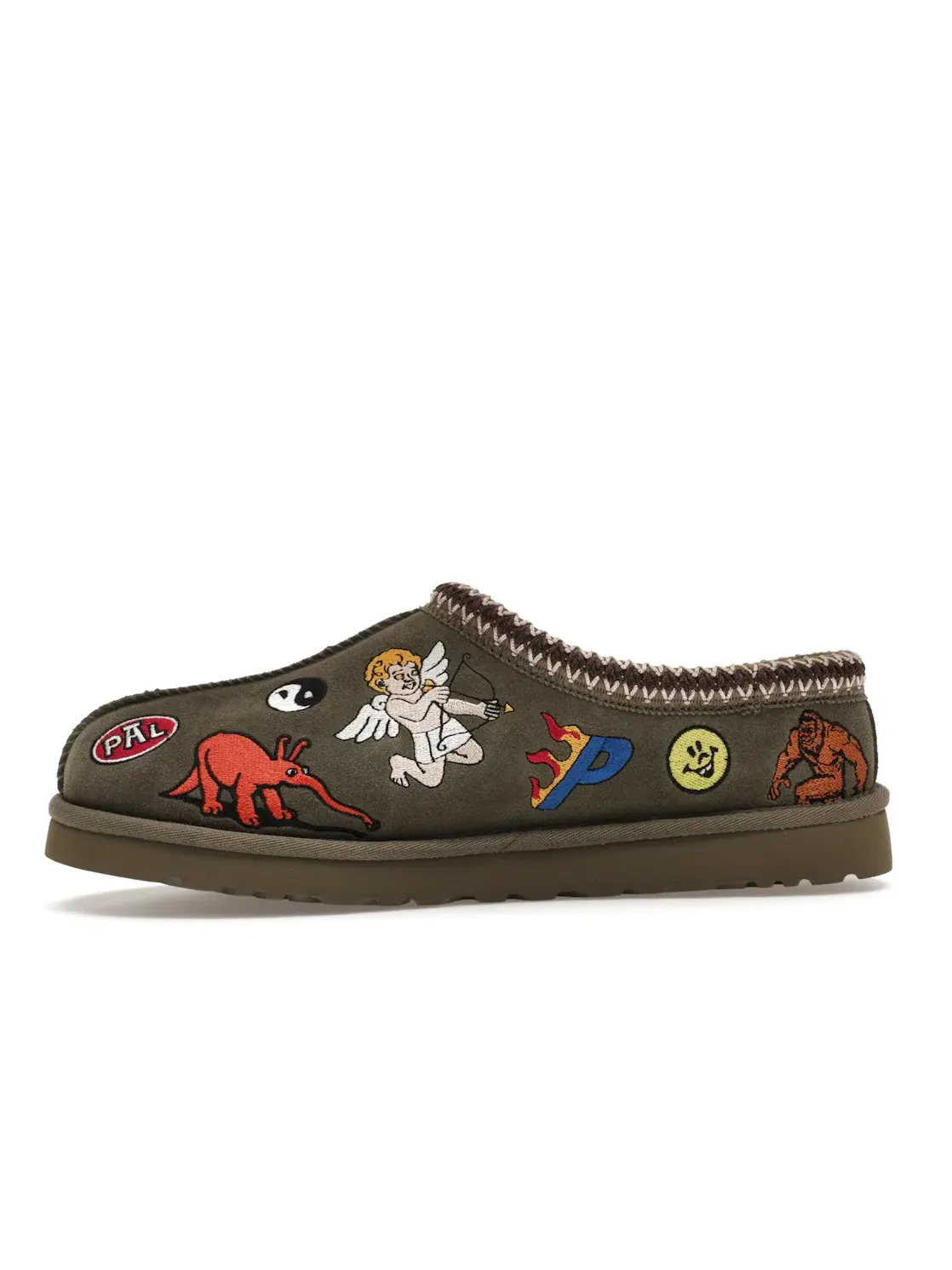 Тапочки мужские UGG Tasman Palace — изображение 3 из 4, оливковый