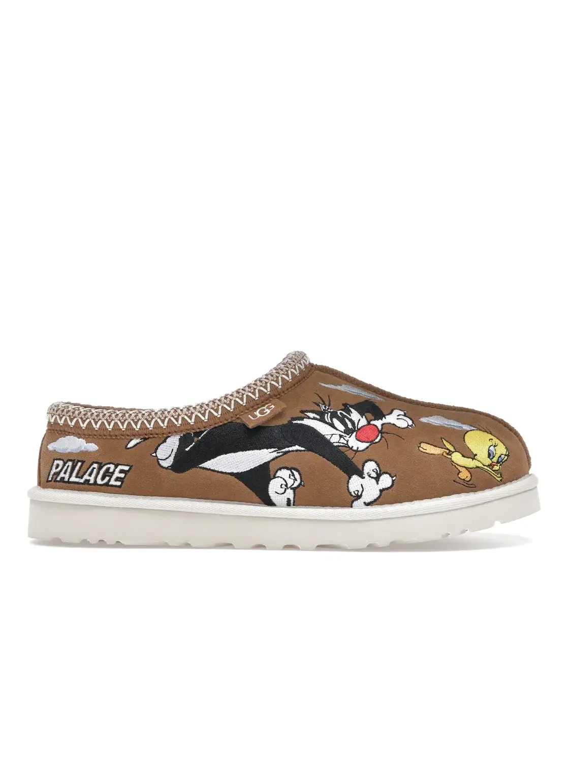 Тапочки мужские UGG Tasman Palace x Looney Tunes — изображение 1 из 4, каштановый