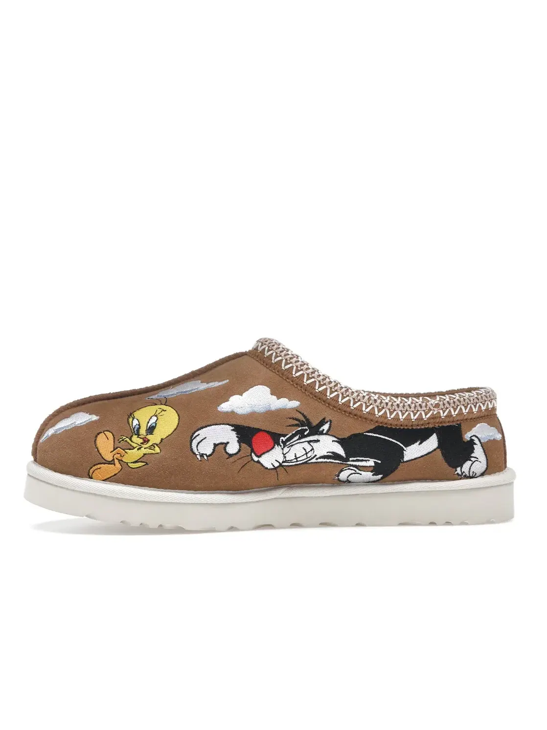 Тапочки мужские UGG Tasman Palace x Looney Tunes — изображение 3 из 4, каштановый