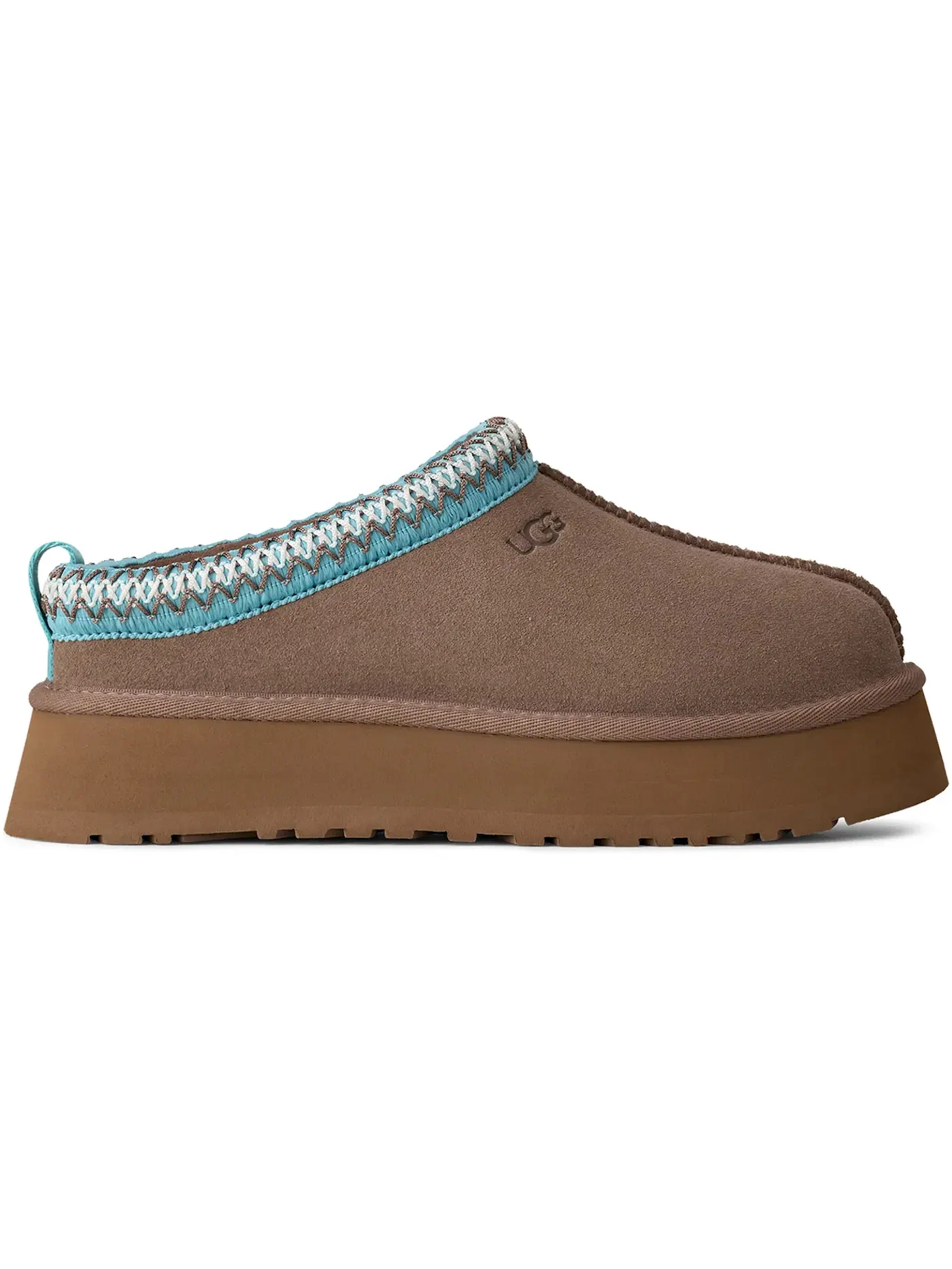 Клоги женские UGG Tazz II — изображение 1 из 1, серо-бежевый/голубой