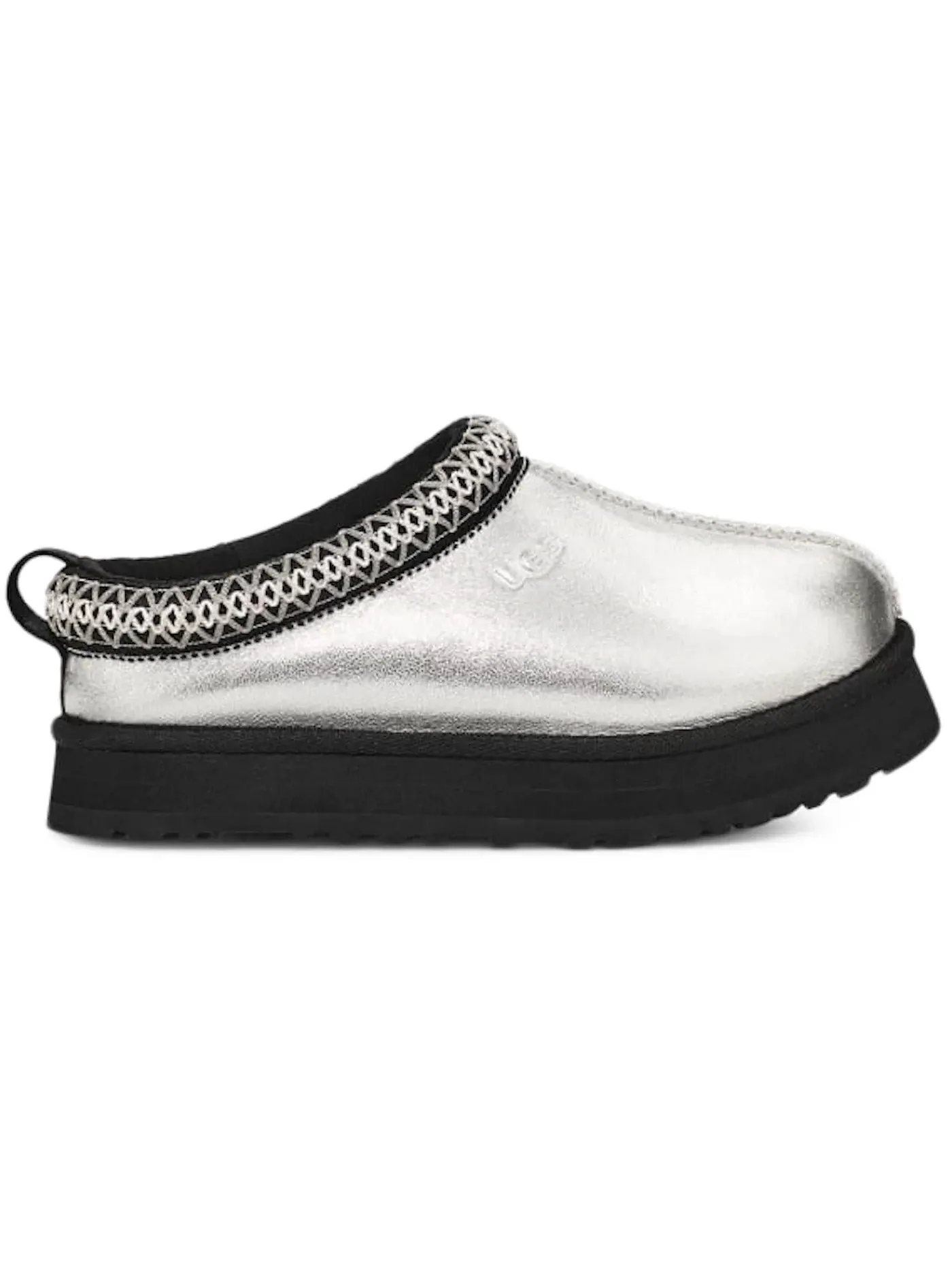 Тапочки детские UGG Tazz, серебристый/металлик — изображение 1 из 2