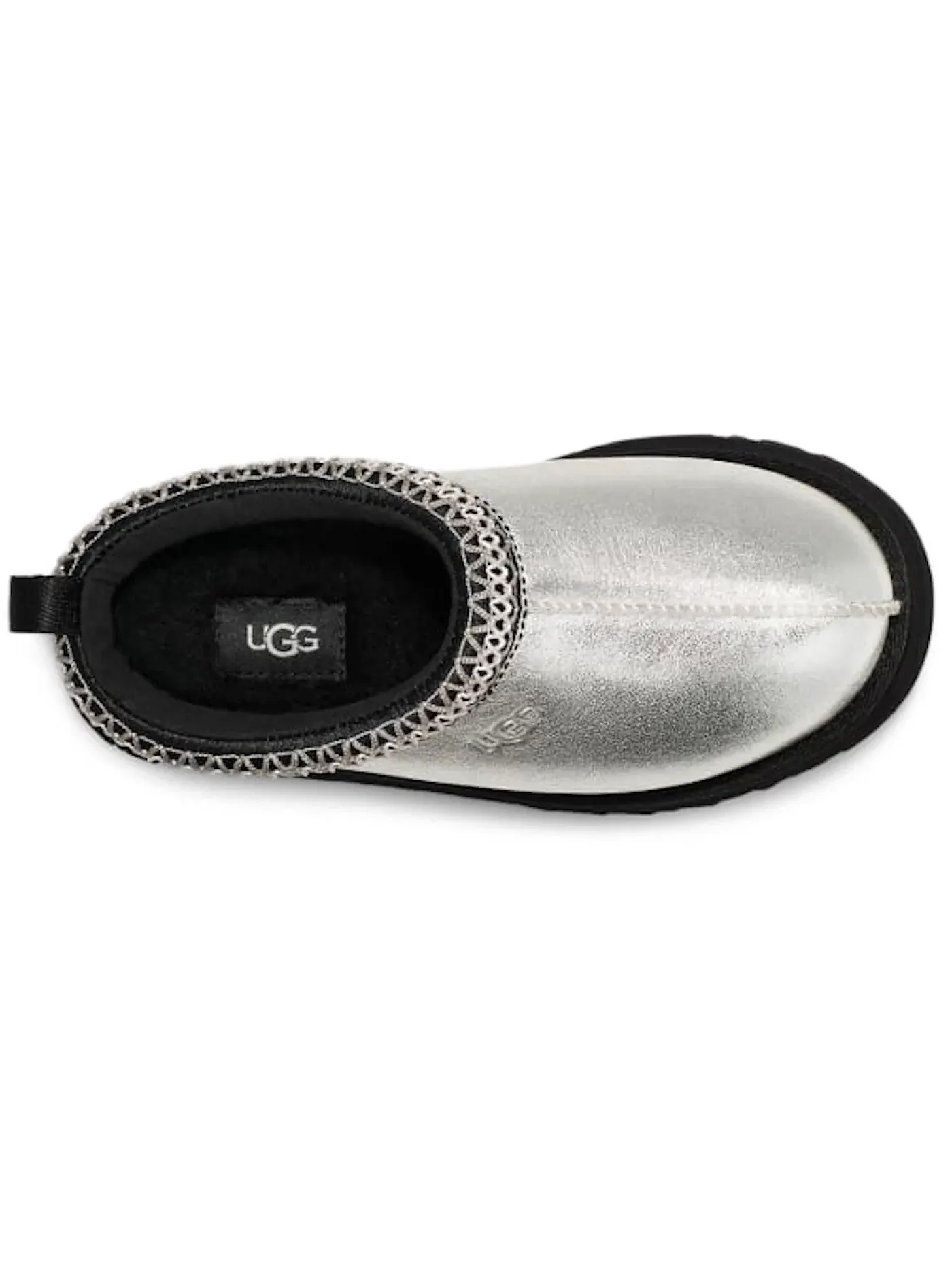 Тапочки детские UGG Tazz, серебристый/металлик — изображение 2 из 2
