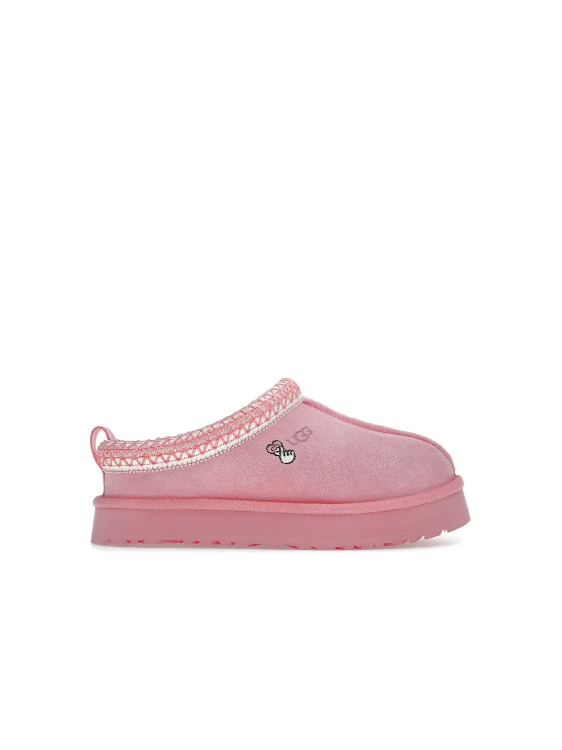 Тапочки детские UGG Tazz Love — изображение 1 из 4, ярко-розовый