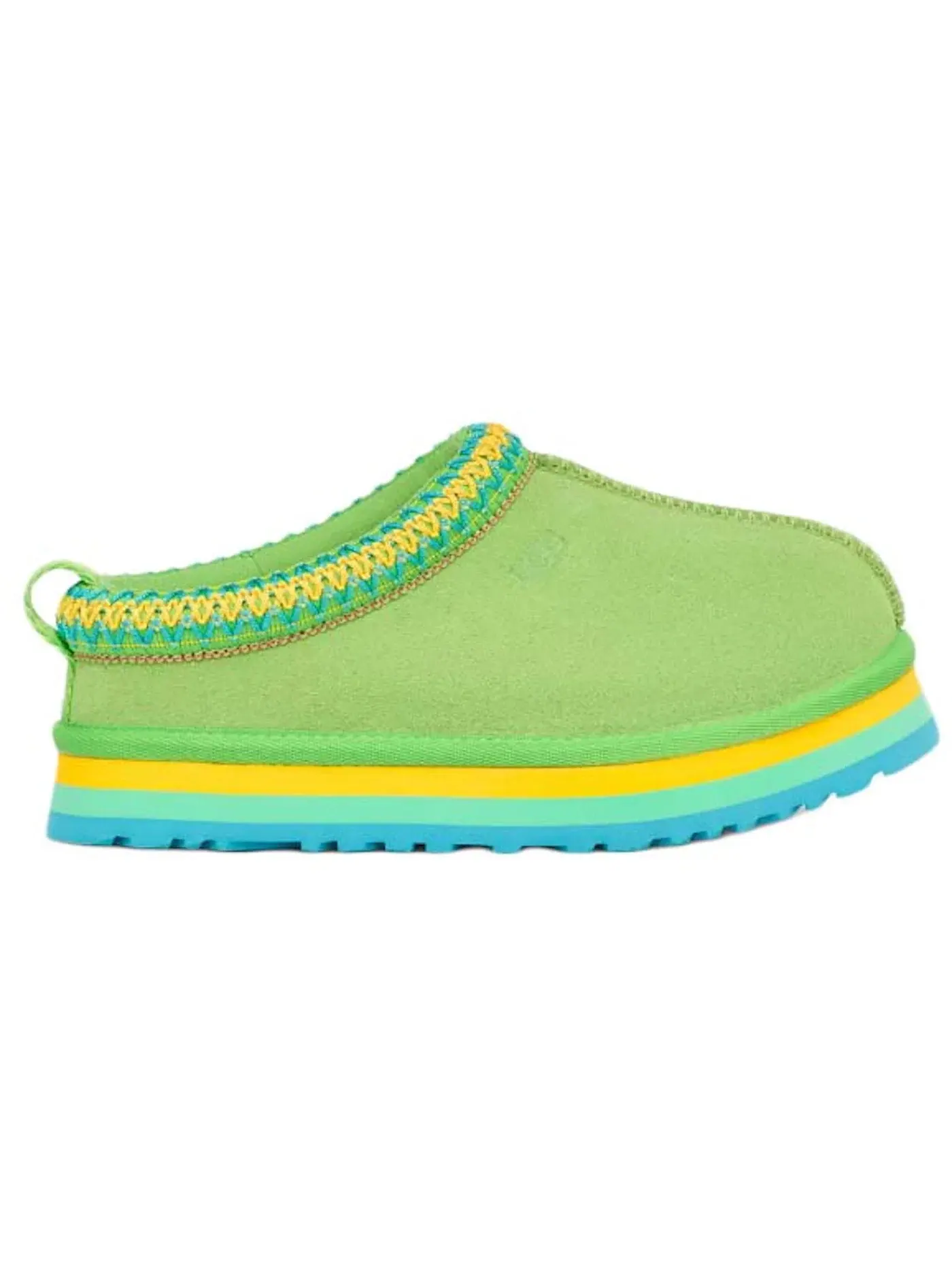 Тапочки детские UGG Tazz — изображение 1 из 1, зеленый/разноцветный