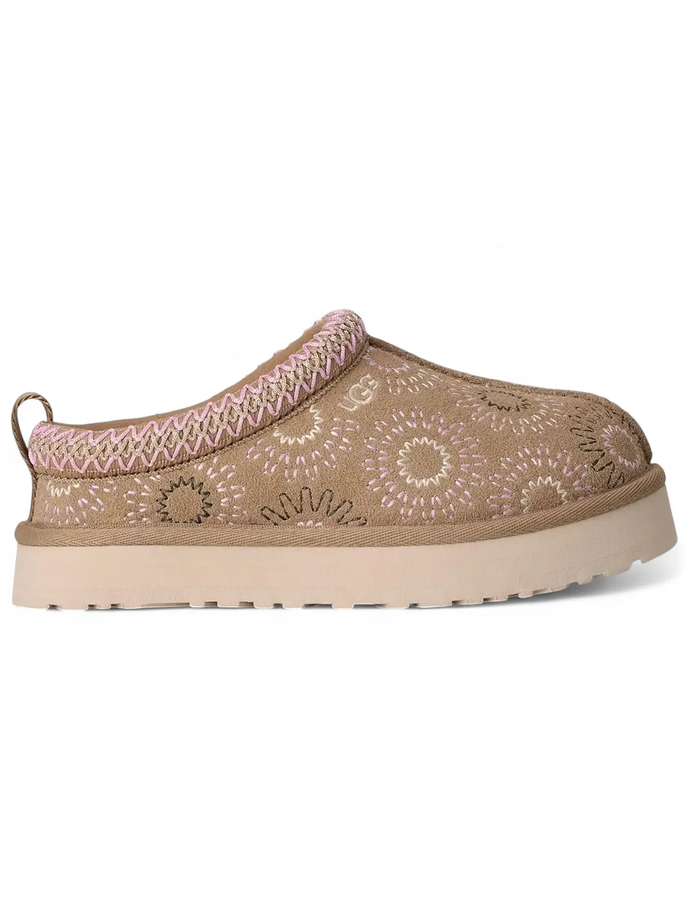 Тапочки детские UGG Tazz Sun Stitch — изображение 1 из 1, горчичный