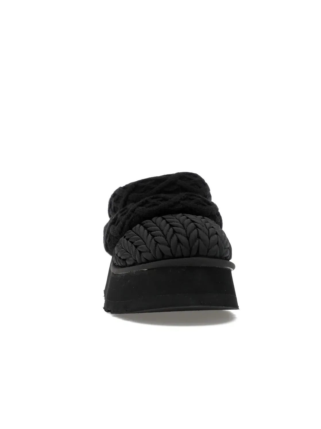 Тапочки женские UGG Tazz Villa Knit — изображение 2 из 4, черный