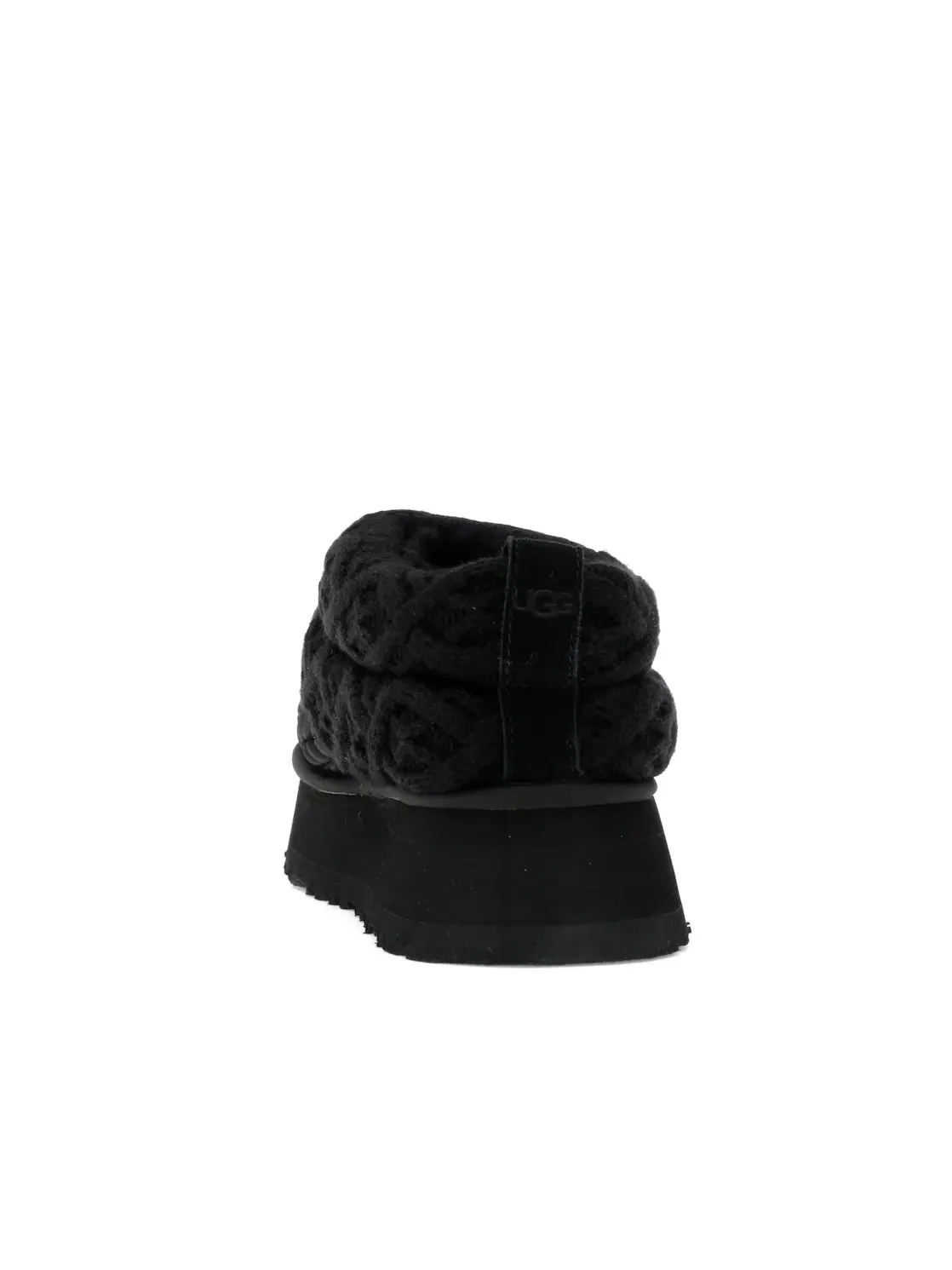 Тапочки женские UGG Tazz Villa Knit — изображение 4 из 4, черный