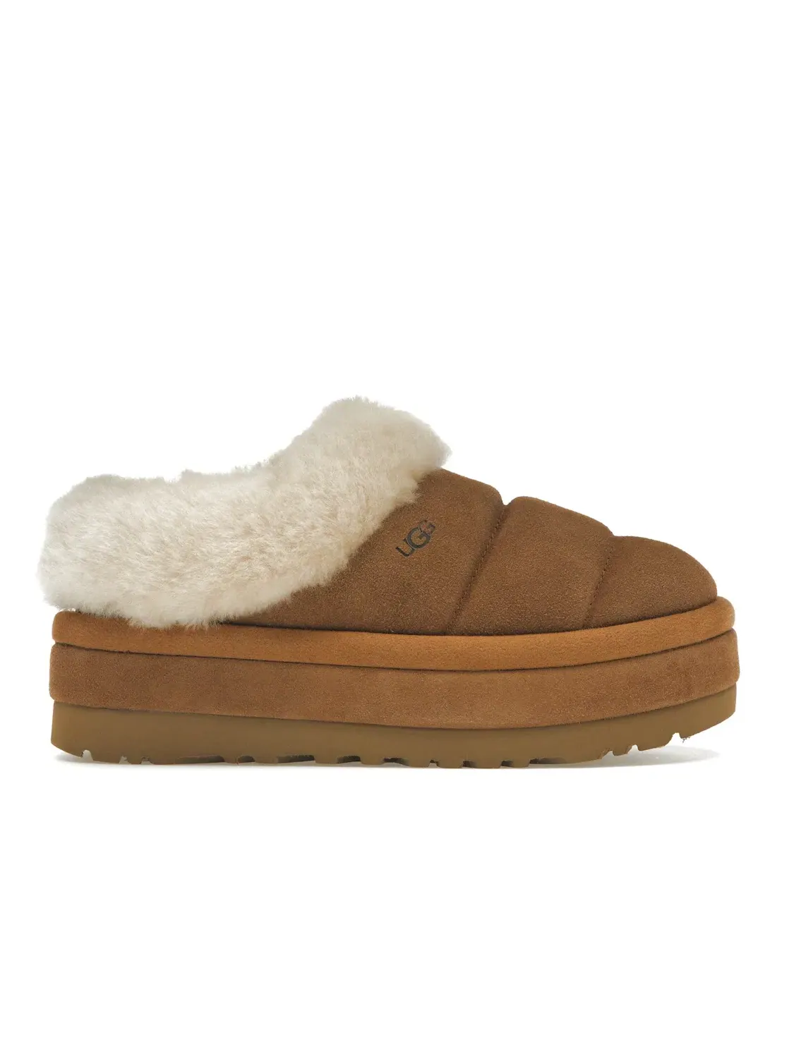 Тапочки женские UGG Tazzlita — изображение 1 из 4, каштановый