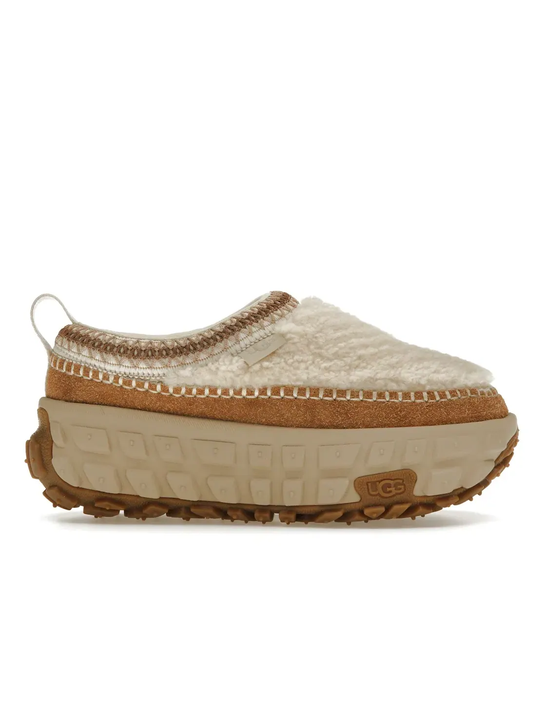 Тапочки мужские UGG Venture Daze Cozy — изображение 1 из 4, бежевый