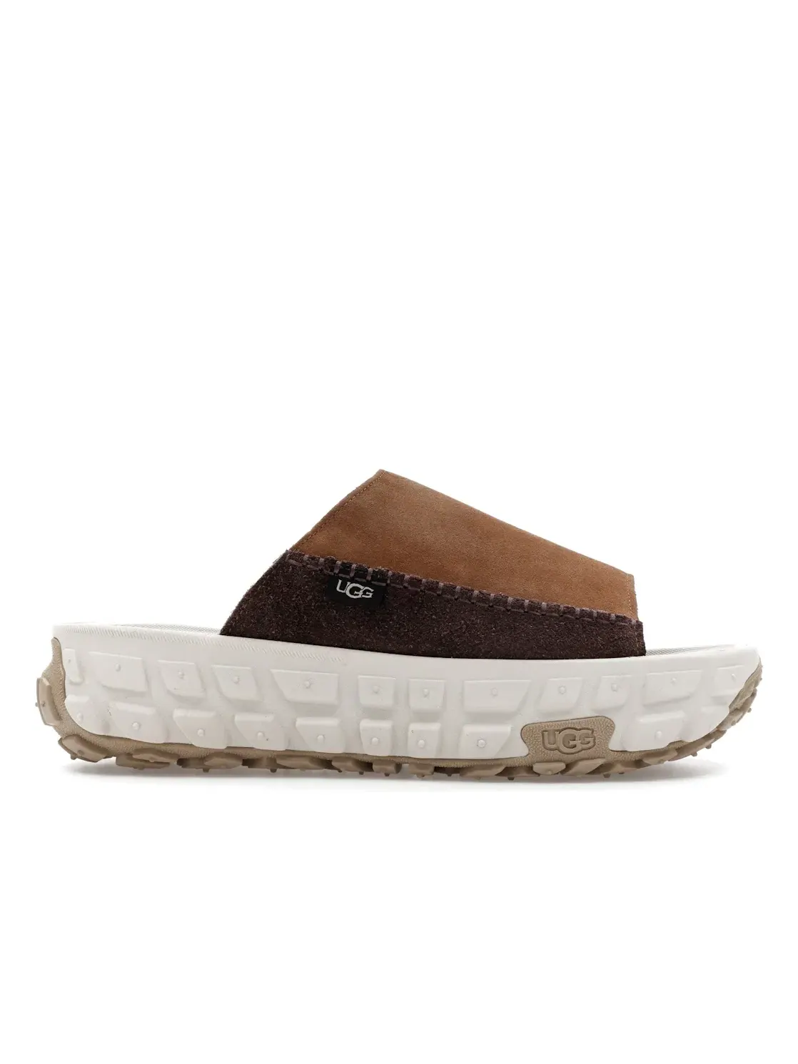 Шлепанцы мужские UGG Venture Daze Slide, каштановый/терракотовый — изображение 1 из 4