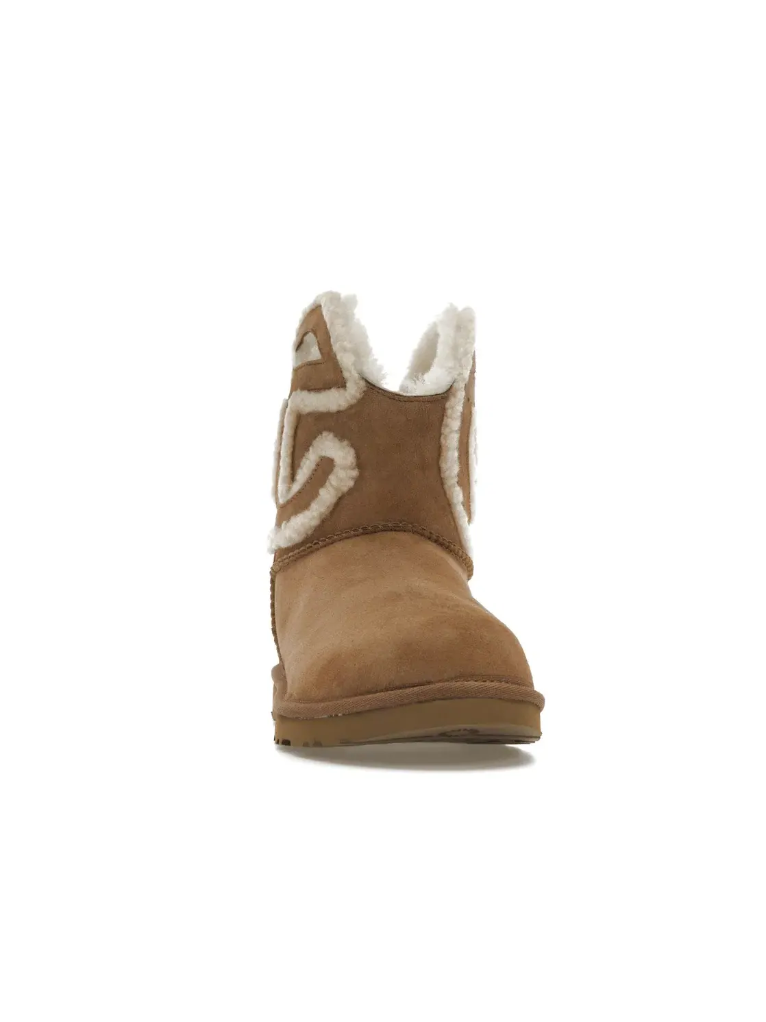 Ботинки женские UGG x Telfar Logo Mini — изображение 2 из 4, каштановый