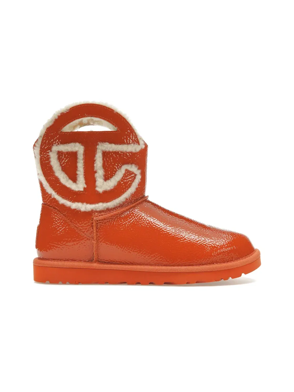 Ботинки мужские UGG x Telfar Logo Mini Crinkle — изображение 1 из 4, оранжевый