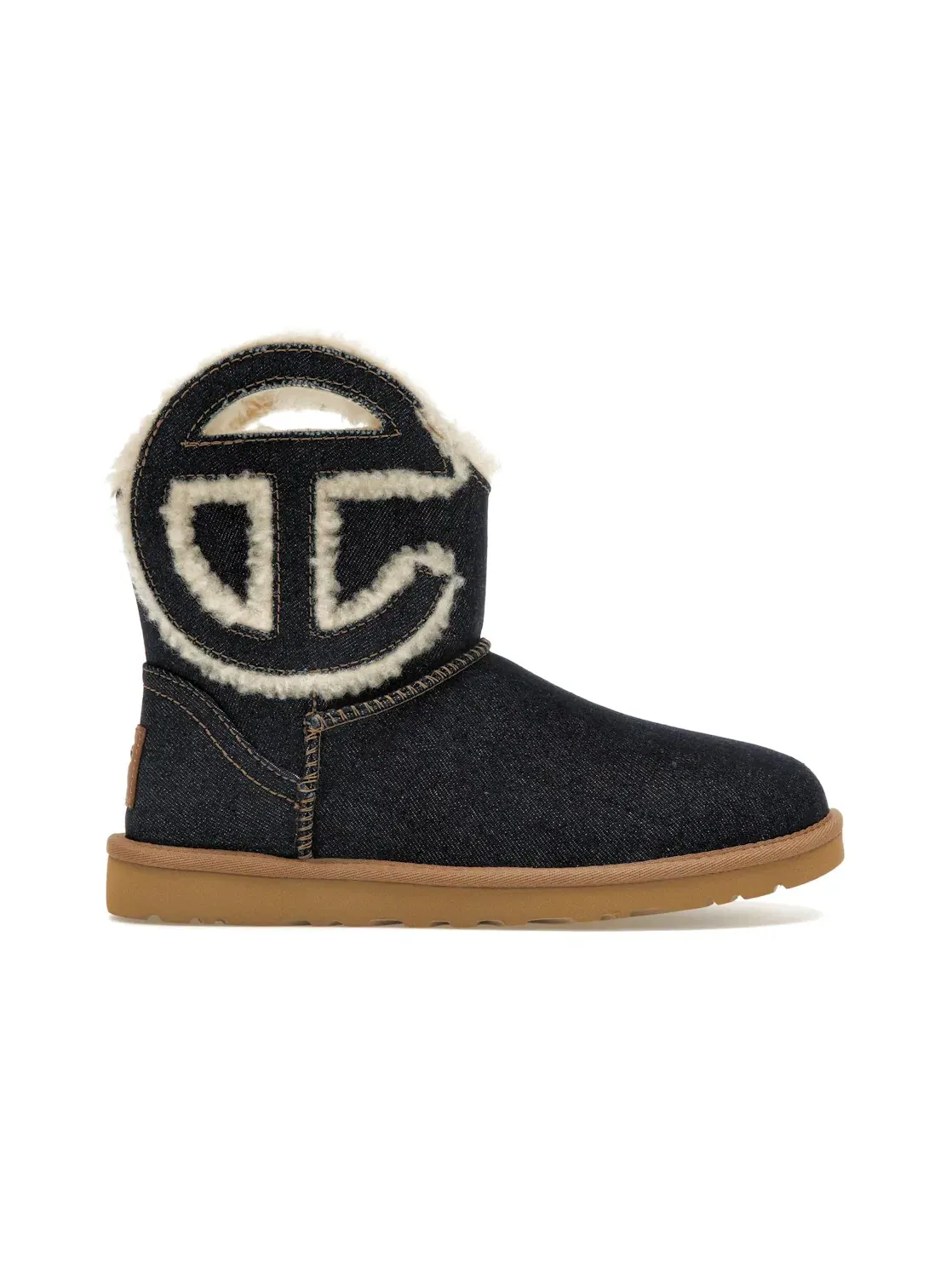 Ботинки мужские UGG x Telfar Logo Mini — изображение 1 из 4, синий