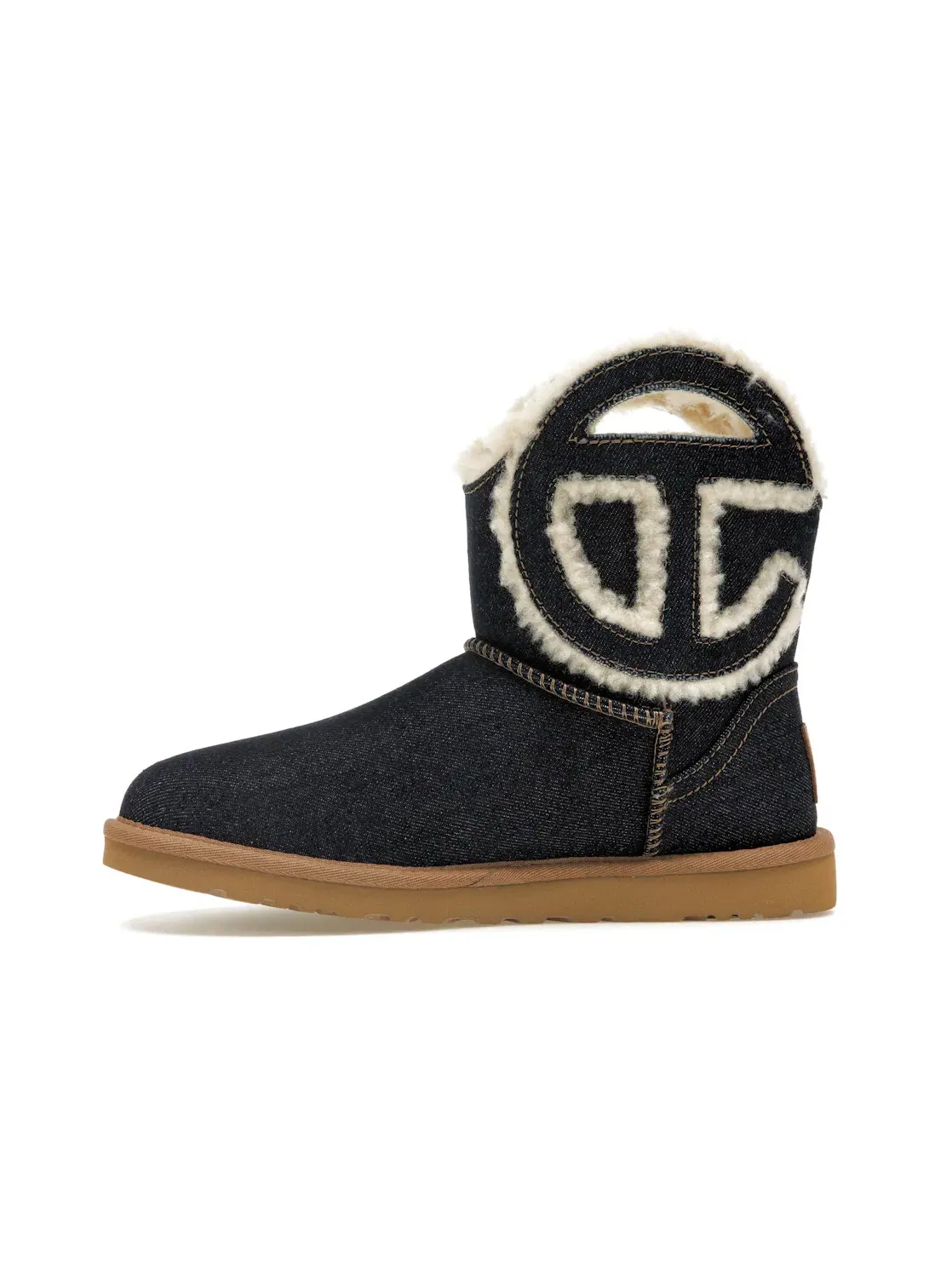 Ботинки мужские UGG x Telfar Logo Mini — изображение 3 из 4, синий