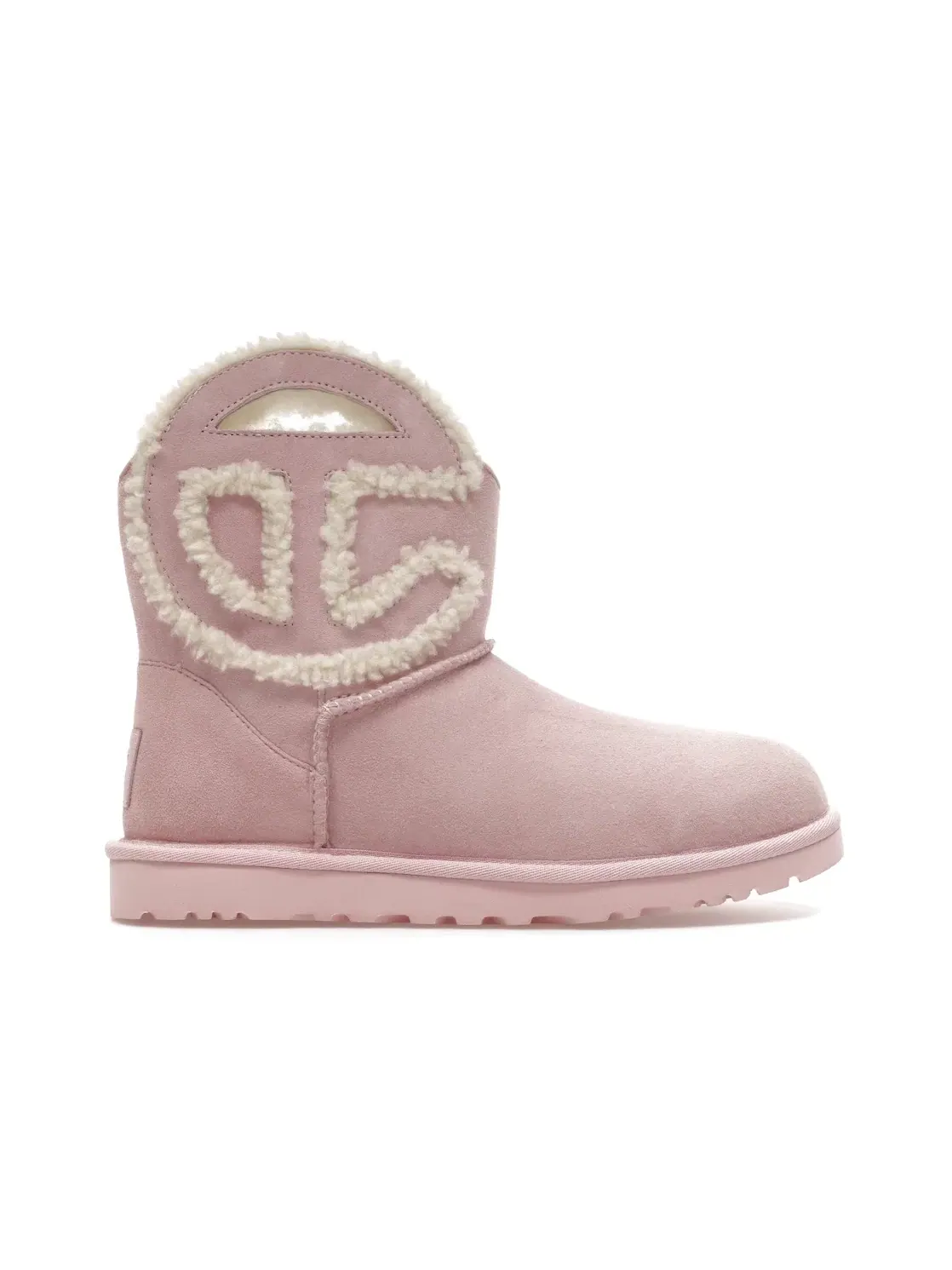 Ботинки женские UGG x Telfar Logo Mini — изображение 1 из 4, розовый