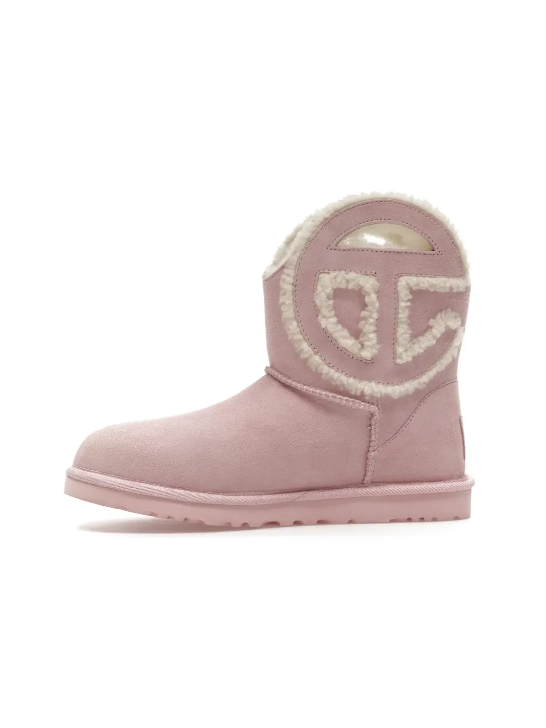 Ботинки женские UGG x Telfar Logo Mini — изображение 3 из 4, розовый
