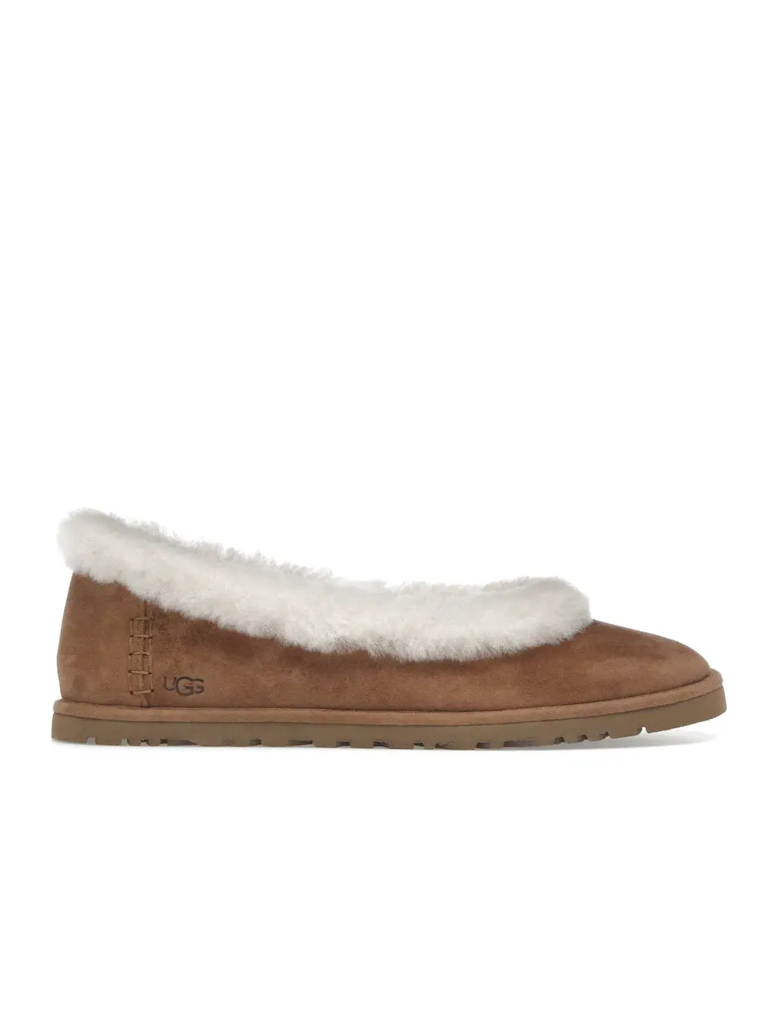 Балетки женские UGG Zora Ballet Flat — изображение 1 из 4, каштановый