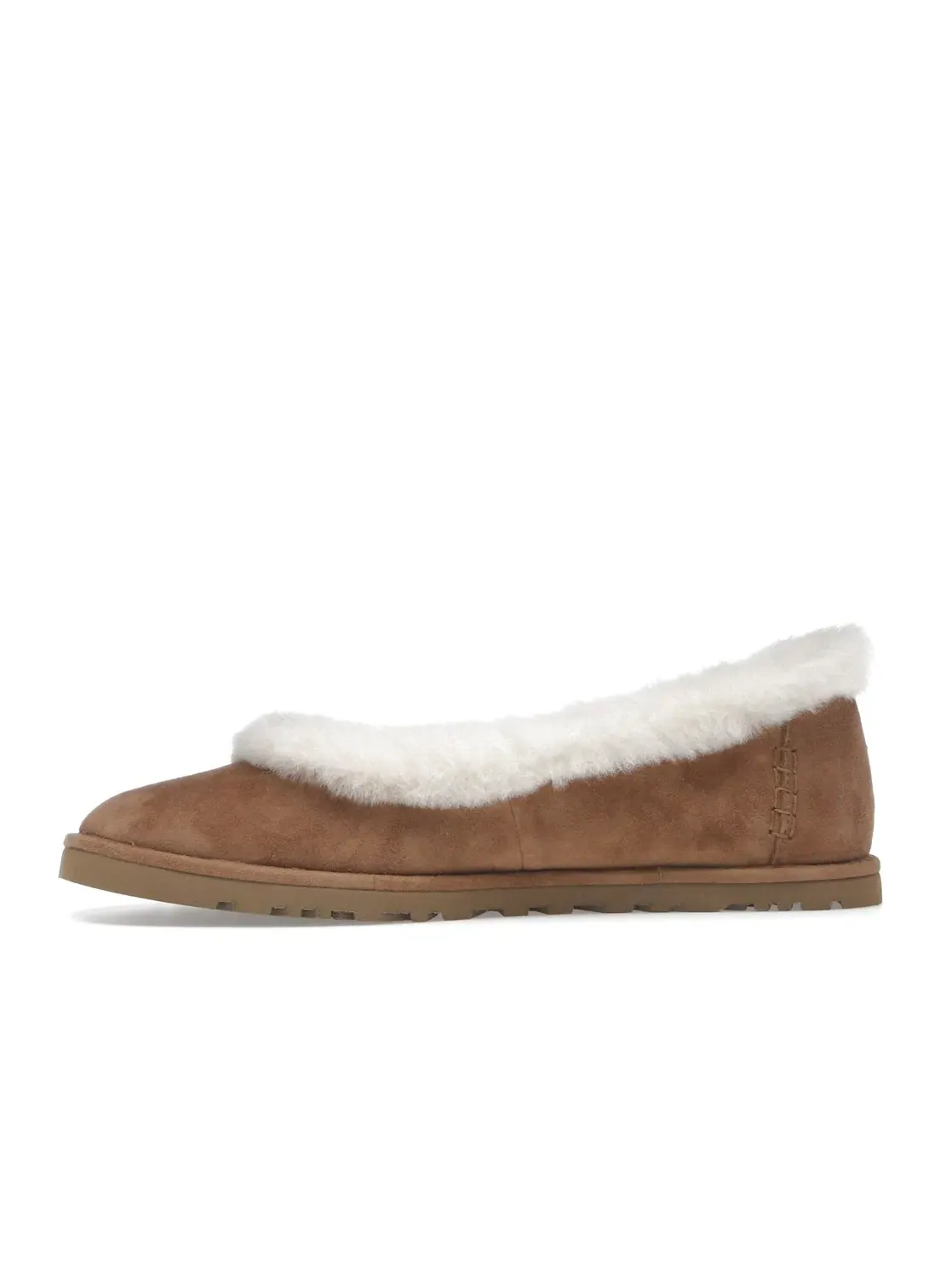 Балетки женские UGG Zora Ballet Flat — изображение 3 из 4, каштановый