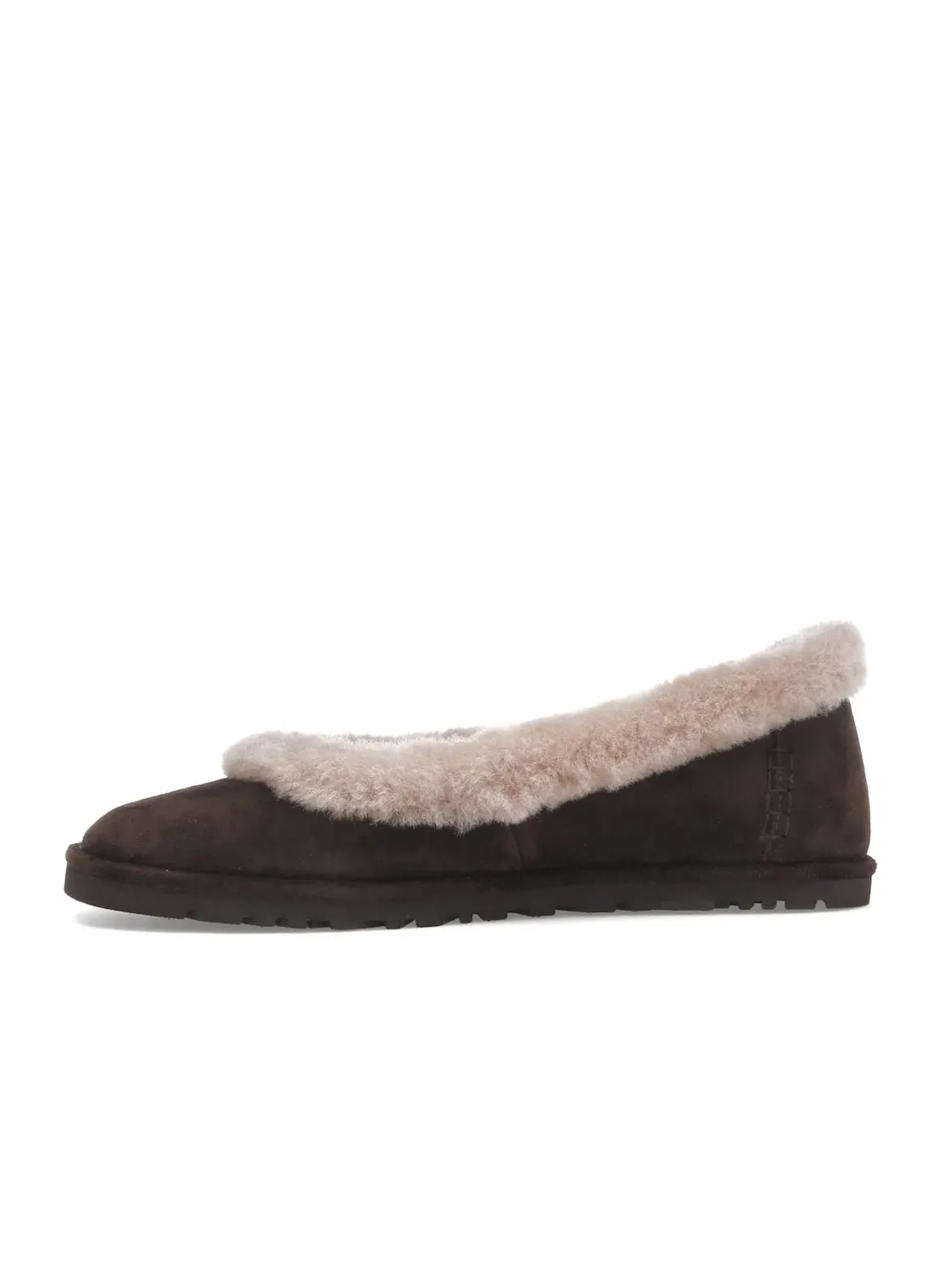 Балетки женские UGG Zora Ballet Flat — изображение 3 из 4, коричневый