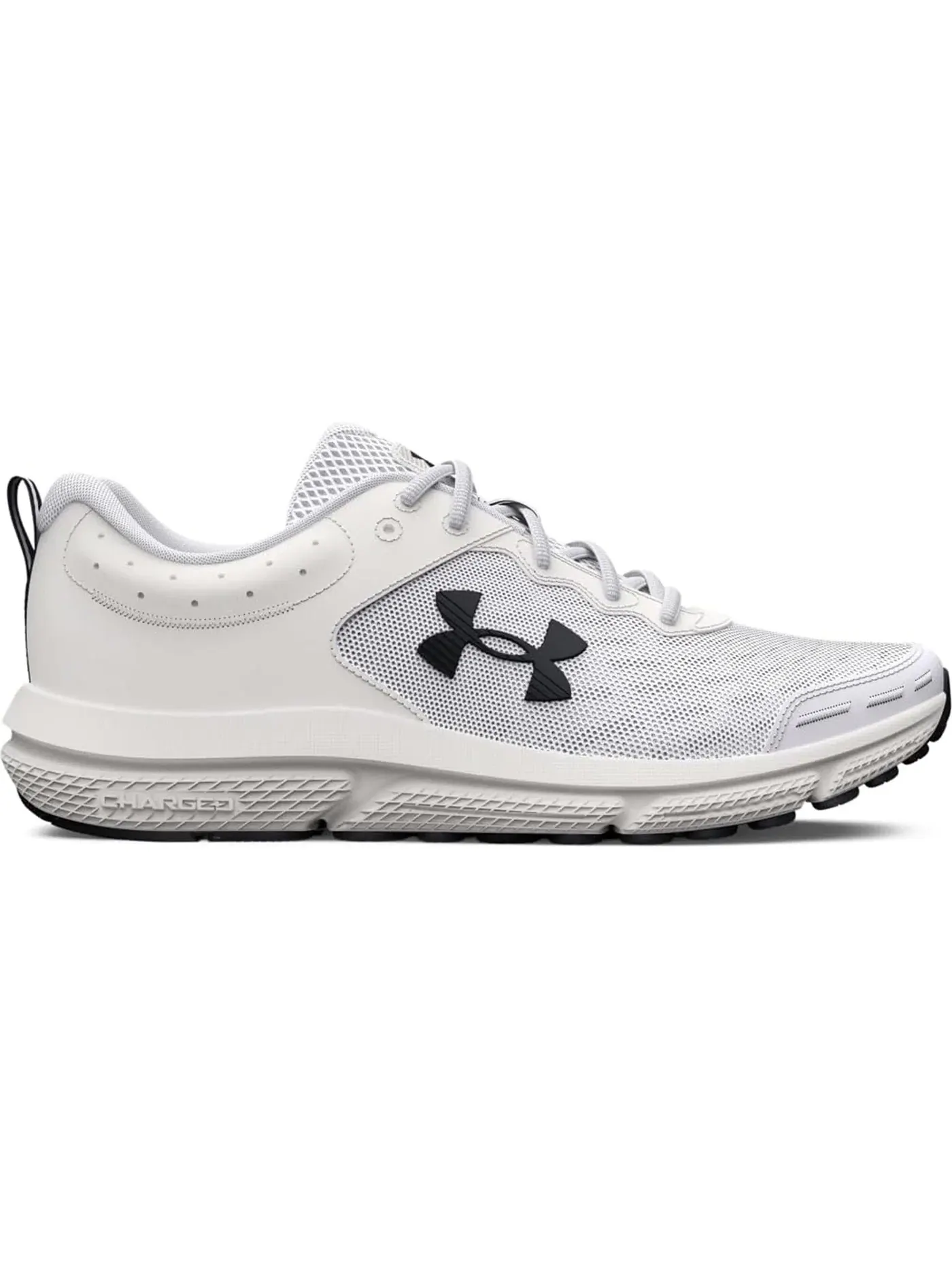 Мужские кроссовки для бега Under Armour Charged Assert 10 — изображение 1 из 1, белый/черный