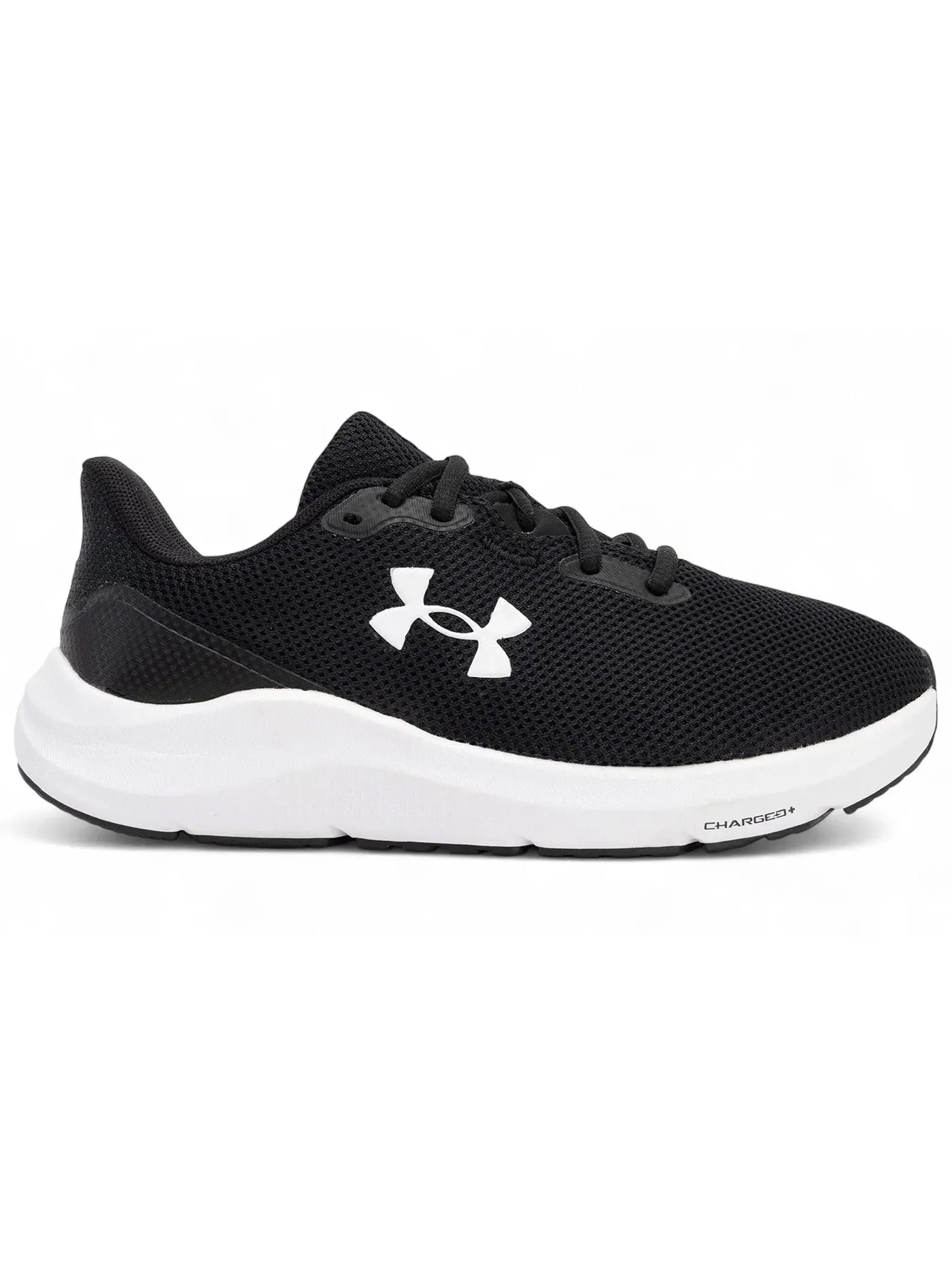 Женские кроссовки для бега Charged Pursuit 4 Under Armour — изображение 1 из 1, черный/черный/белый
