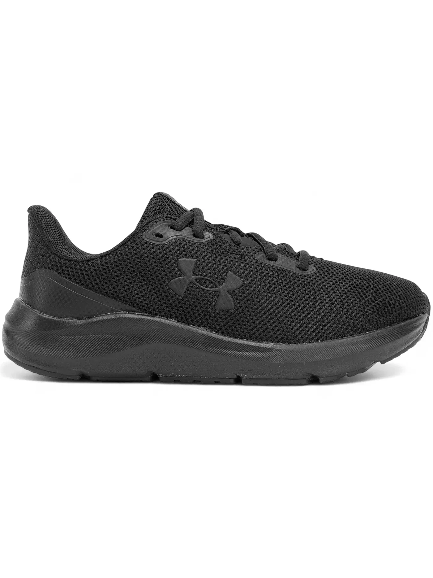 Женские кроссовки для бега Under Armour Charged Pursuit 4 — изображение 1 из 1, черный/черный/черный