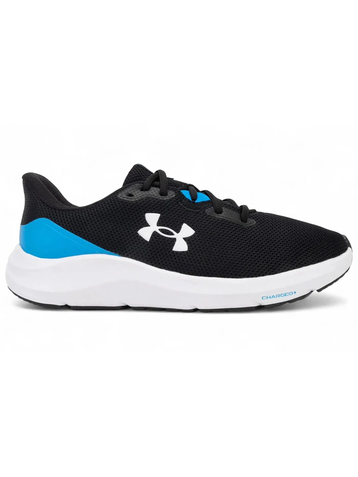 Мужские кроссовки для бега Under Armour Charged Pursuit 4 — изображение 1 из 1, черный/синий/белый
