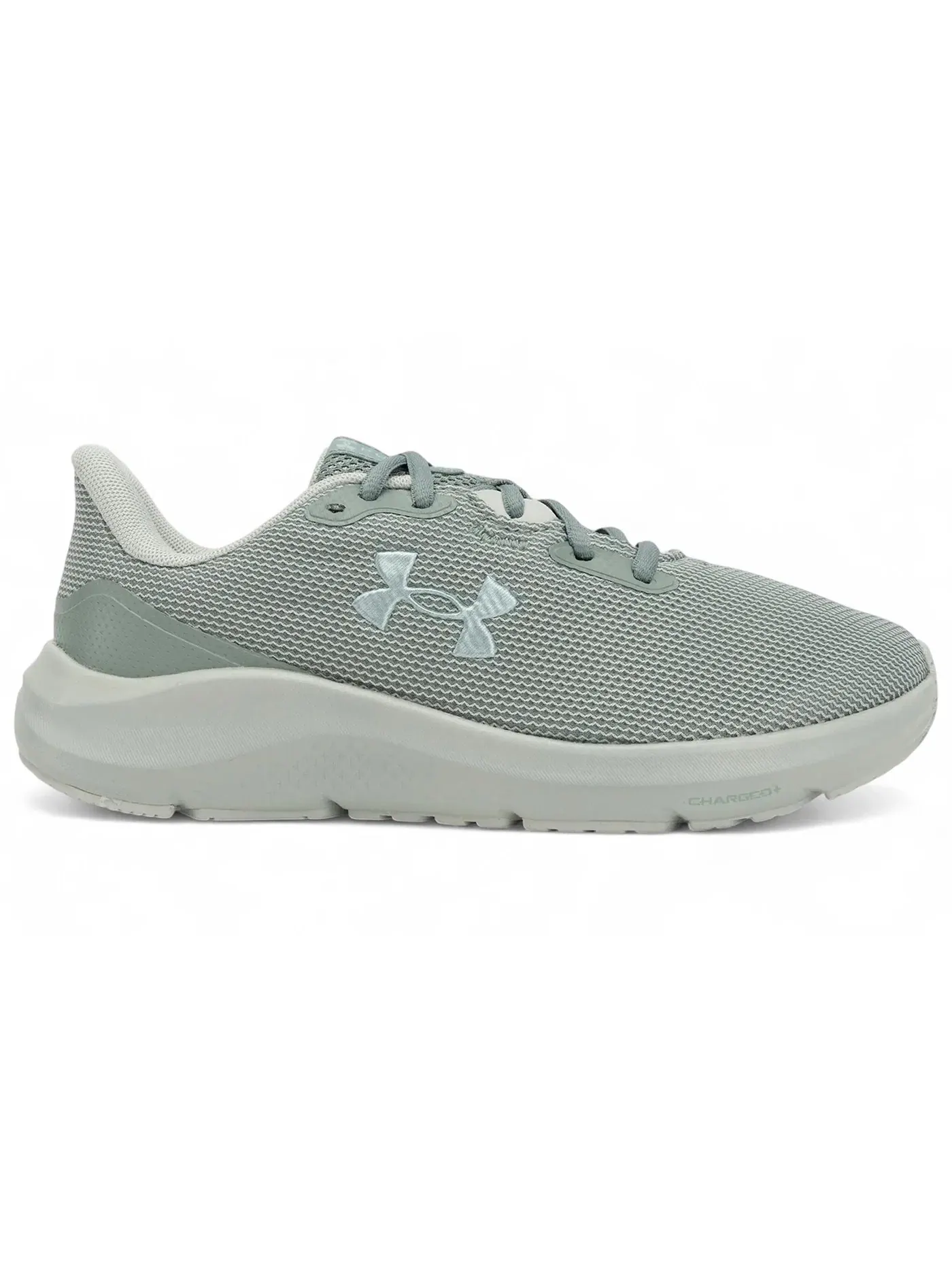 Женские кроссовки для бега Under Armour Charged Pursuit 4 — изображение 1 из 1, зеленый/зеленый/металлик